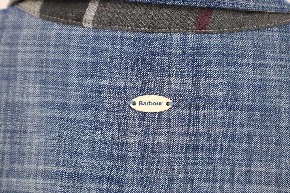 Barbour Barbour Winter Tartan Chambray Collared Button Shirt Blue Size M / US 6-8 / IT 42-44 - 12 Thumbnail