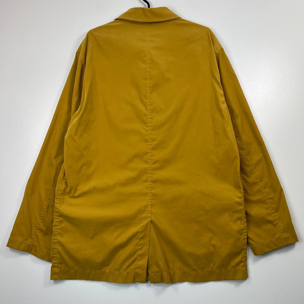 Enrico Coveri Enrico Mandelli Mens Mustard Yellow Jacket Coat Size 57 Size US L / EU 52-54 / 3 - 9 Thumbnail