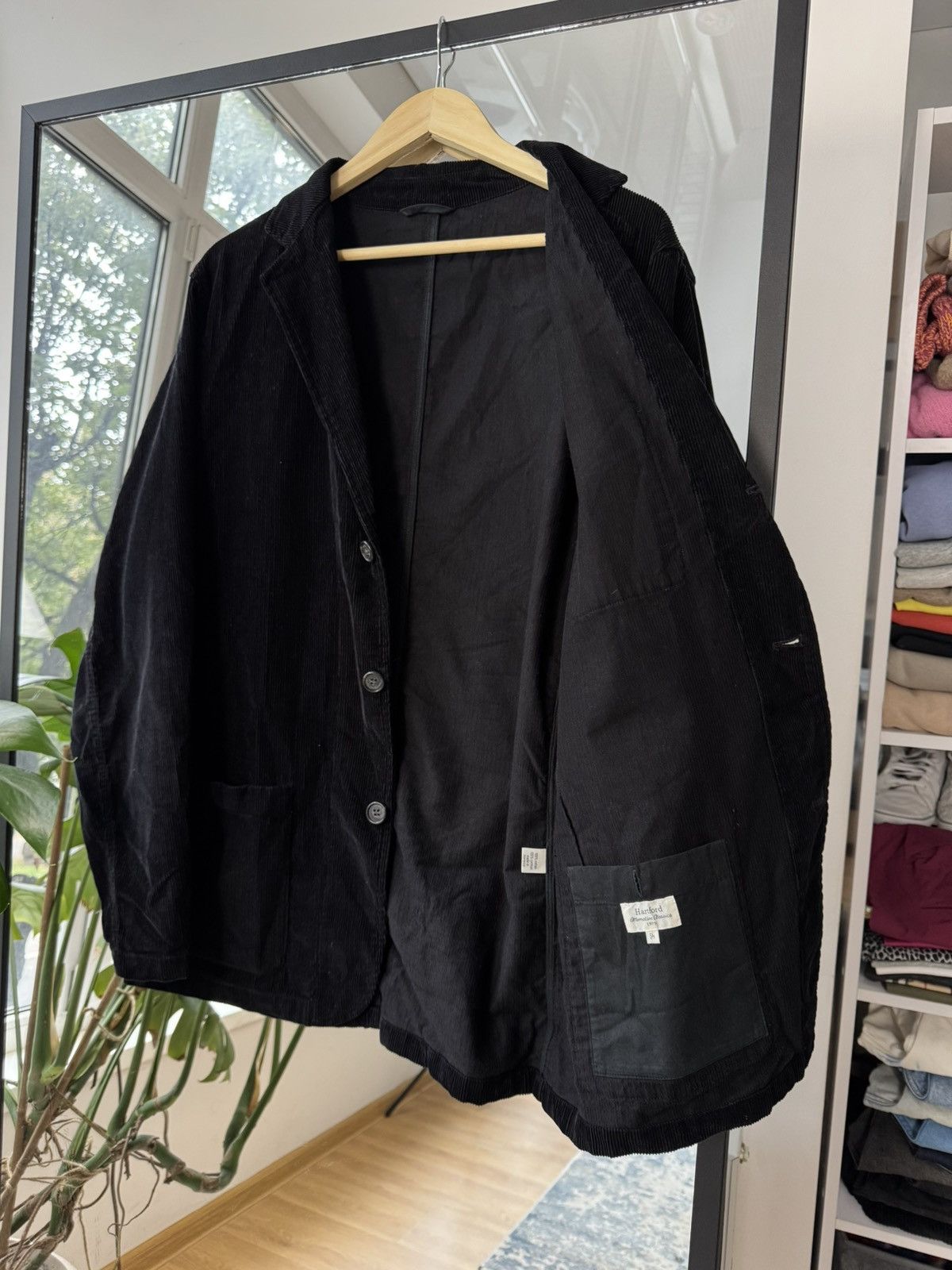 Hartford Hartford corduroy black blazer size 54 (L-XL) Size US L / EU 52-54 / 3 - 3 Thumbnail