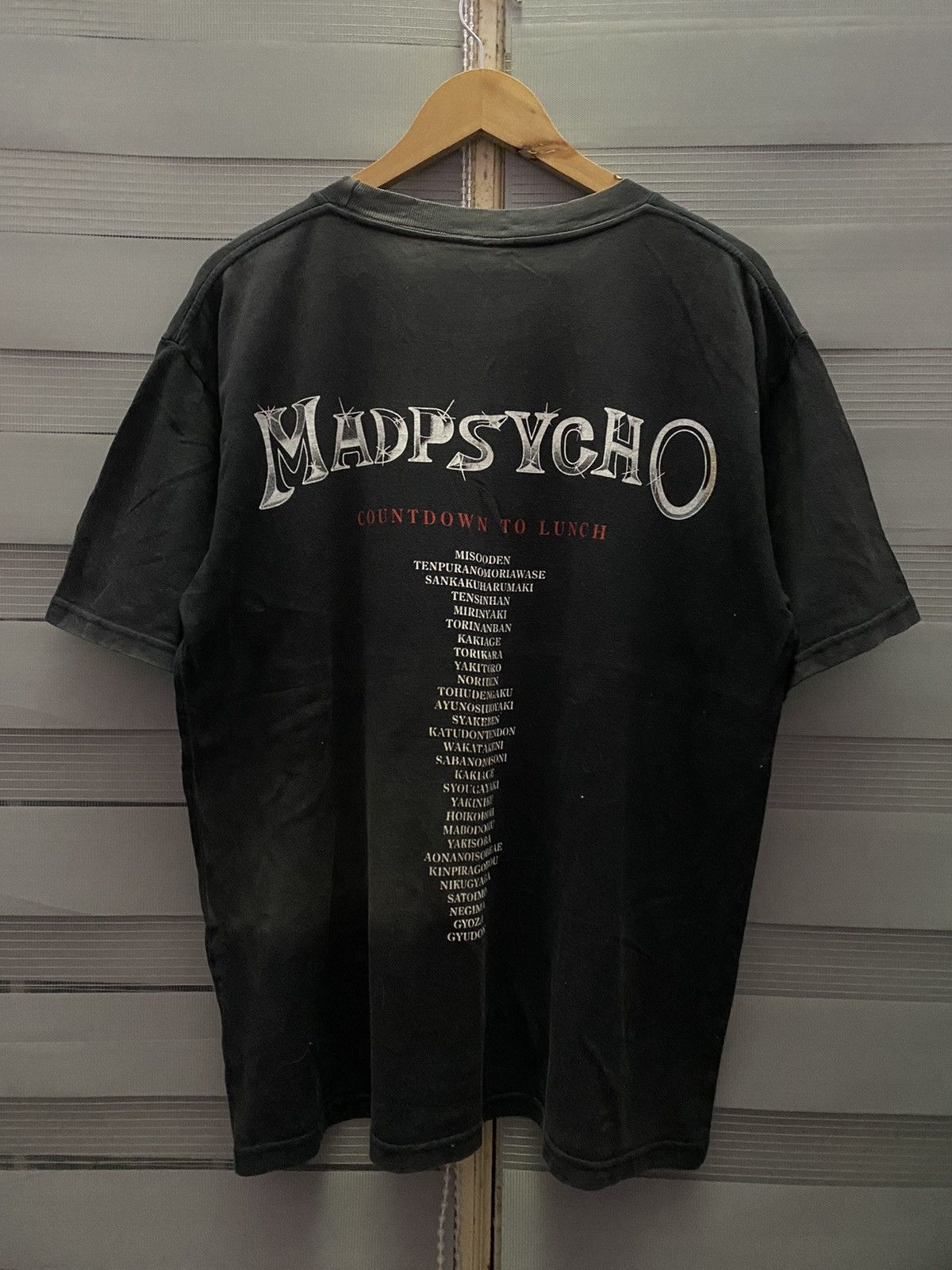 Band Tees Sun Faded Grunge Japanese Band Madpsycho Forever Wild Size US L / EU 52-54 / 3 - 5 Thumbnail