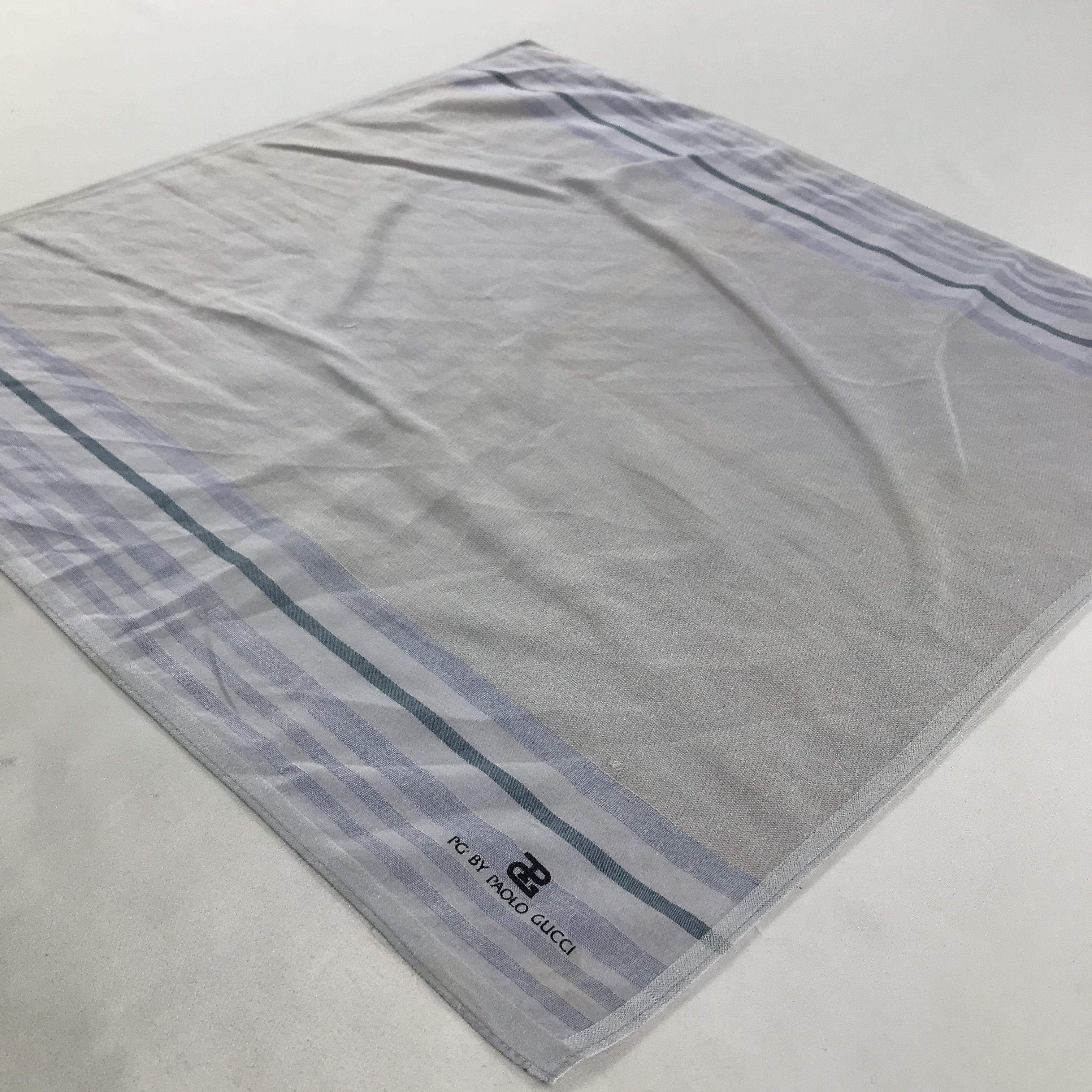 Paolo Gucci × Vintage Paolo Gucci Bandana / Handkerchief / Neckerchief - S1741 Size ONE SIZE - 2 Thumbnail