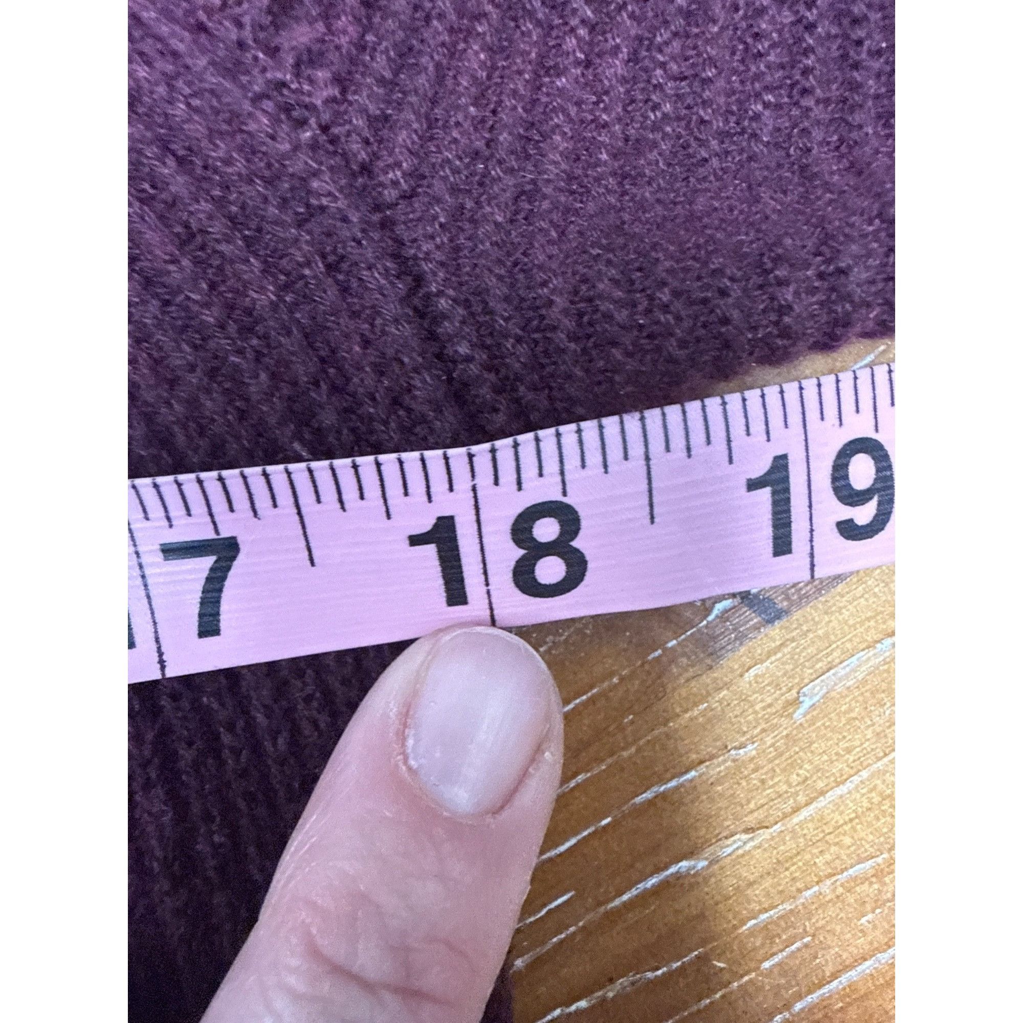 Other Hilary Radley Burgundy Layered Knit Sweater Size M / US 6-8 / IT 42-44 - 9 Thumbnail