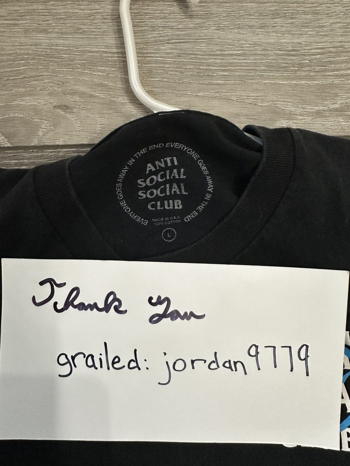 Anti Social Social Club × Fragment Design Anti Social Social Club x Fragment Bolt Tee Size US M / EU 48-50 / 2 - 7 Thumbnail