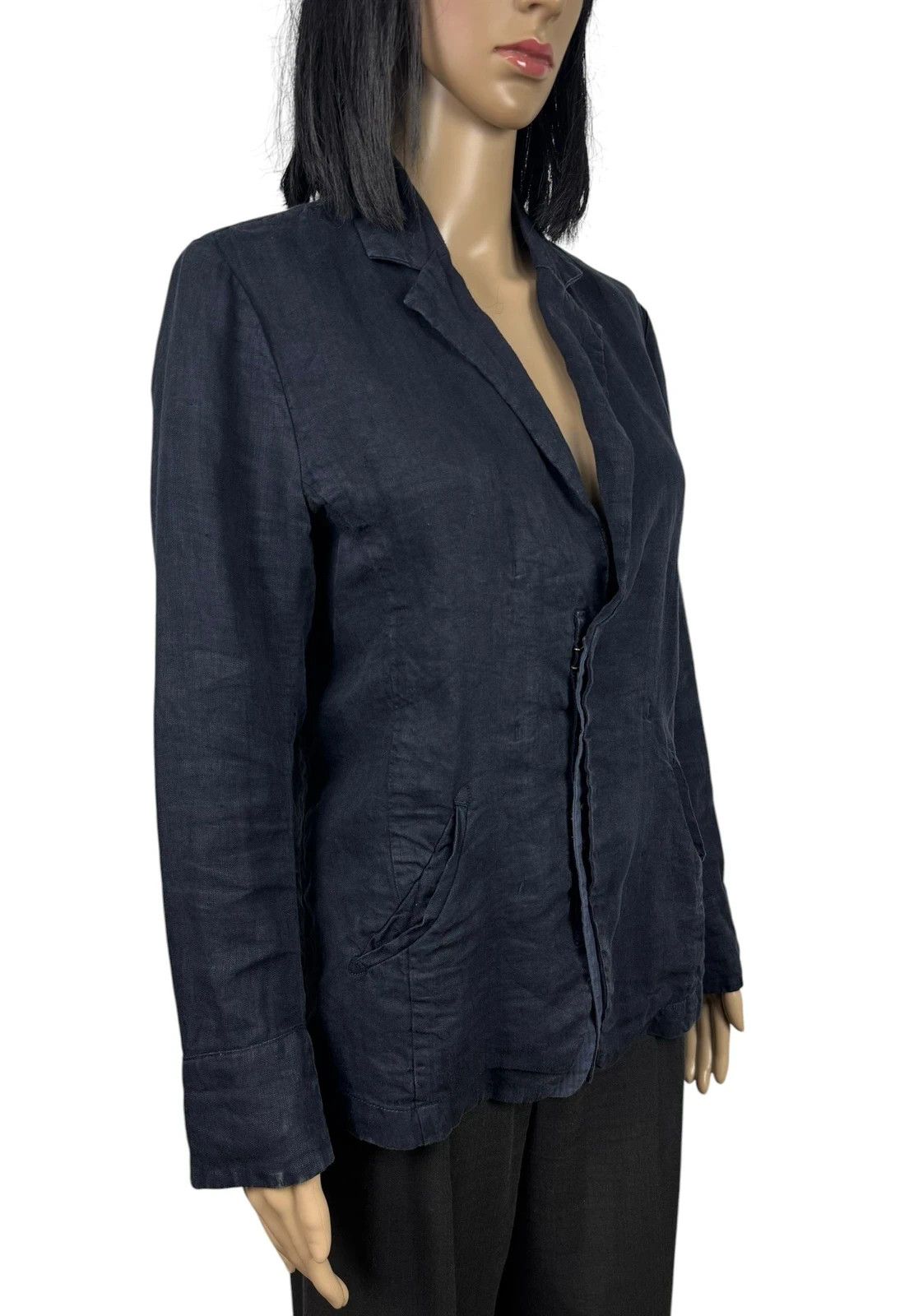 Pas de Calais Pas de Calais Linen Blazer size L Size L / US 10 / IT 46 - 3 Thumbnail