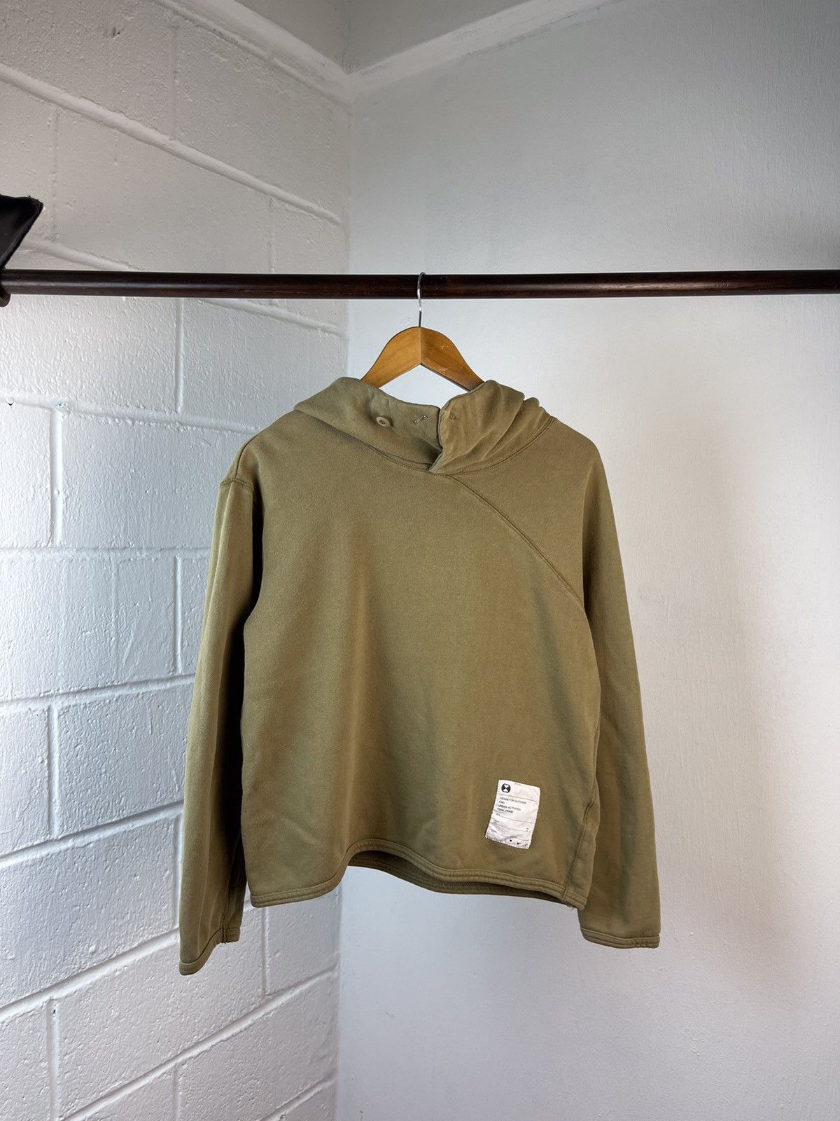 Final Home 90s Final Home Anorak Ninja Style Croped Hoodie (A1) Size US M / EU 48-50 / 2 - 2 Thumbnail