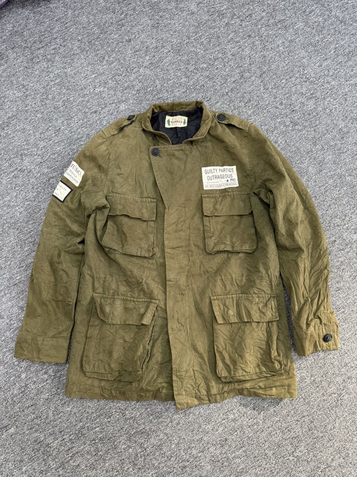 Wacko Maria Wacko Maria Olive Green Parka Jacket Size US L / EU 52-54 / 3 - 1 Thumbnail