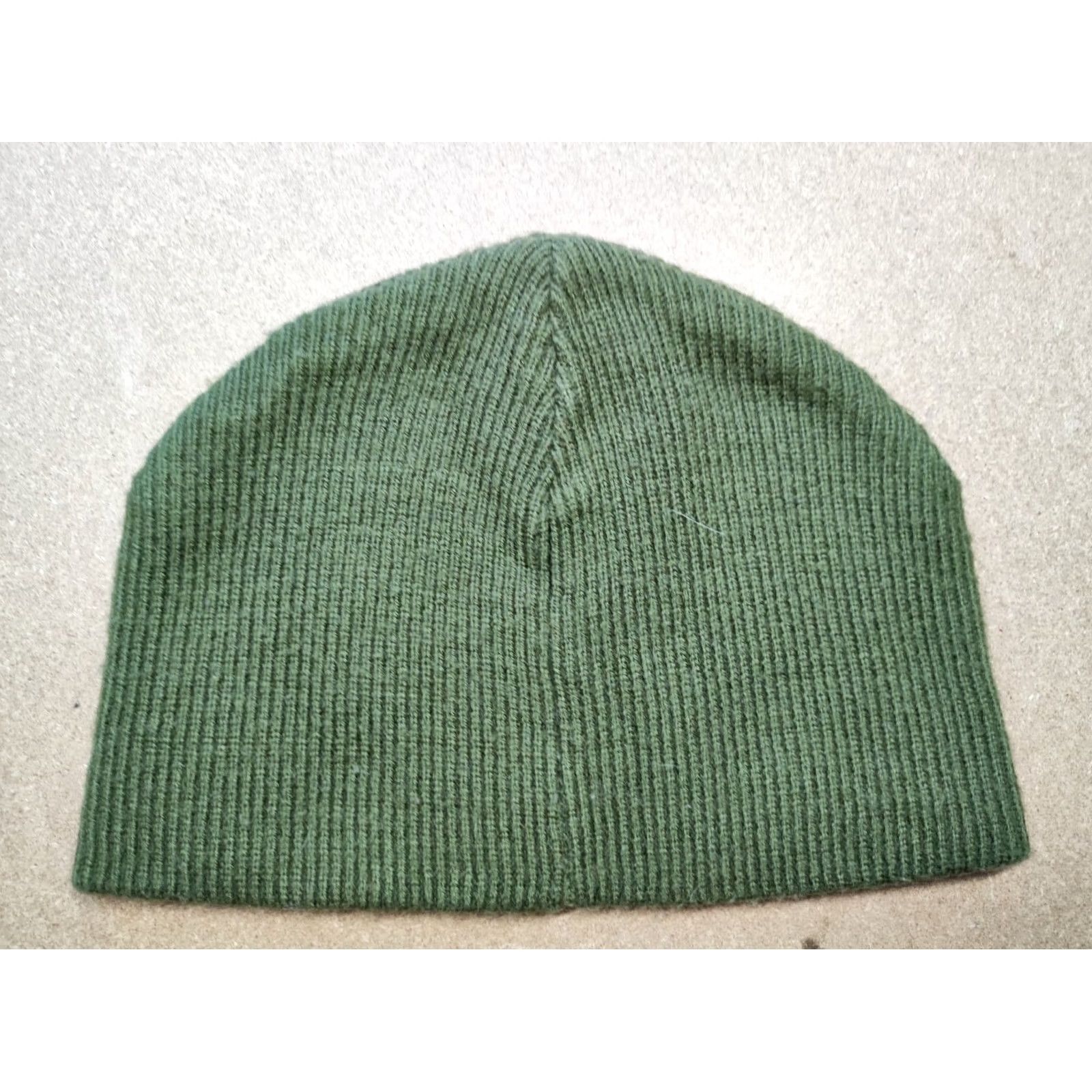 Paul Smith Paul Smith Jeans Beanie Hat One Size Green Unisex Adults Knit Acrylic PSJ Mens Womens Boys Girls Size 42" / US 20 - 3 Thumbnail