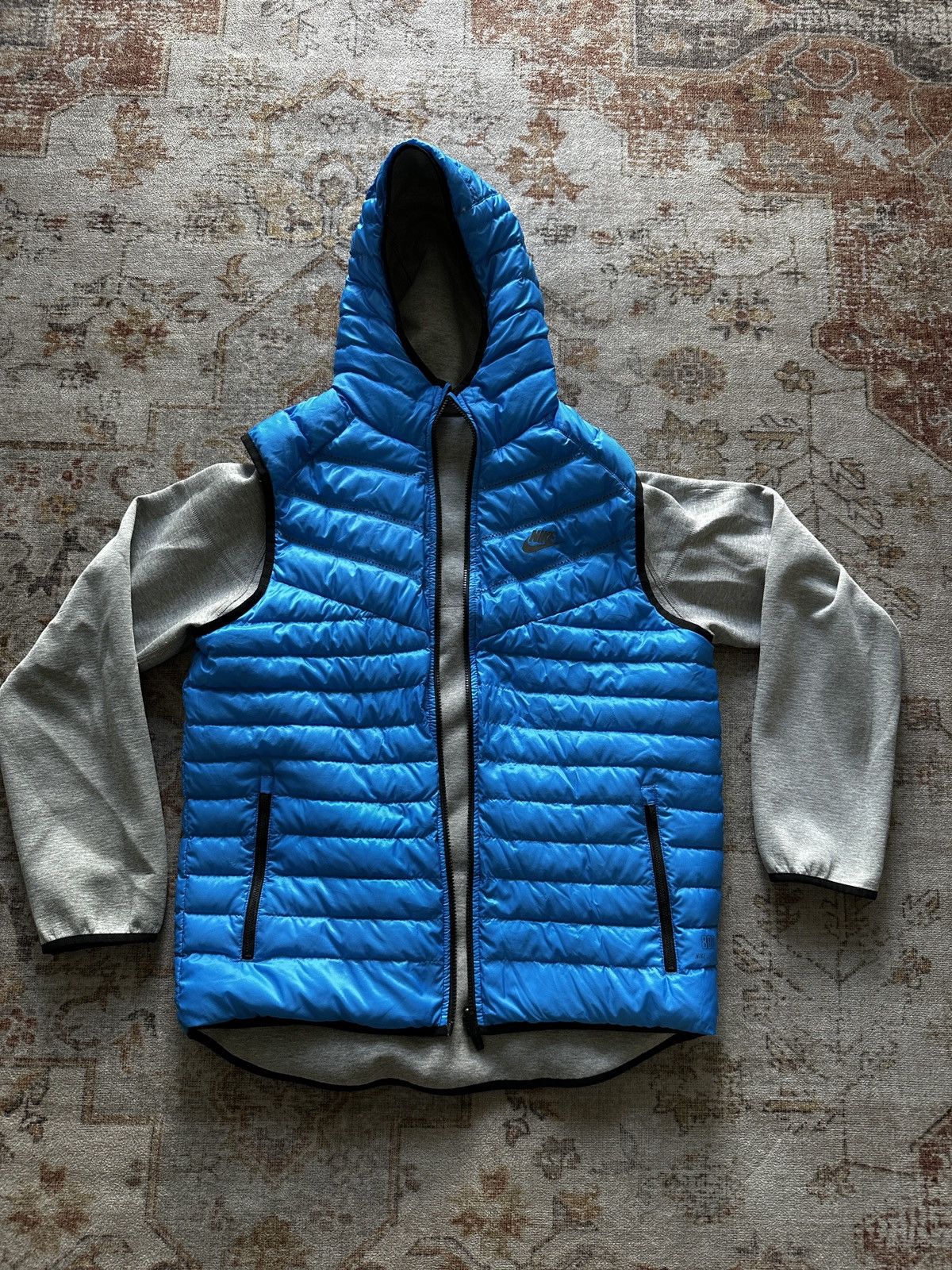 Nike Nike Tech Fleece Hoodie 800 Aeroloft Reversible Bubble vest Size US L / EU 52-54 / 3 - 5 Thumbnail