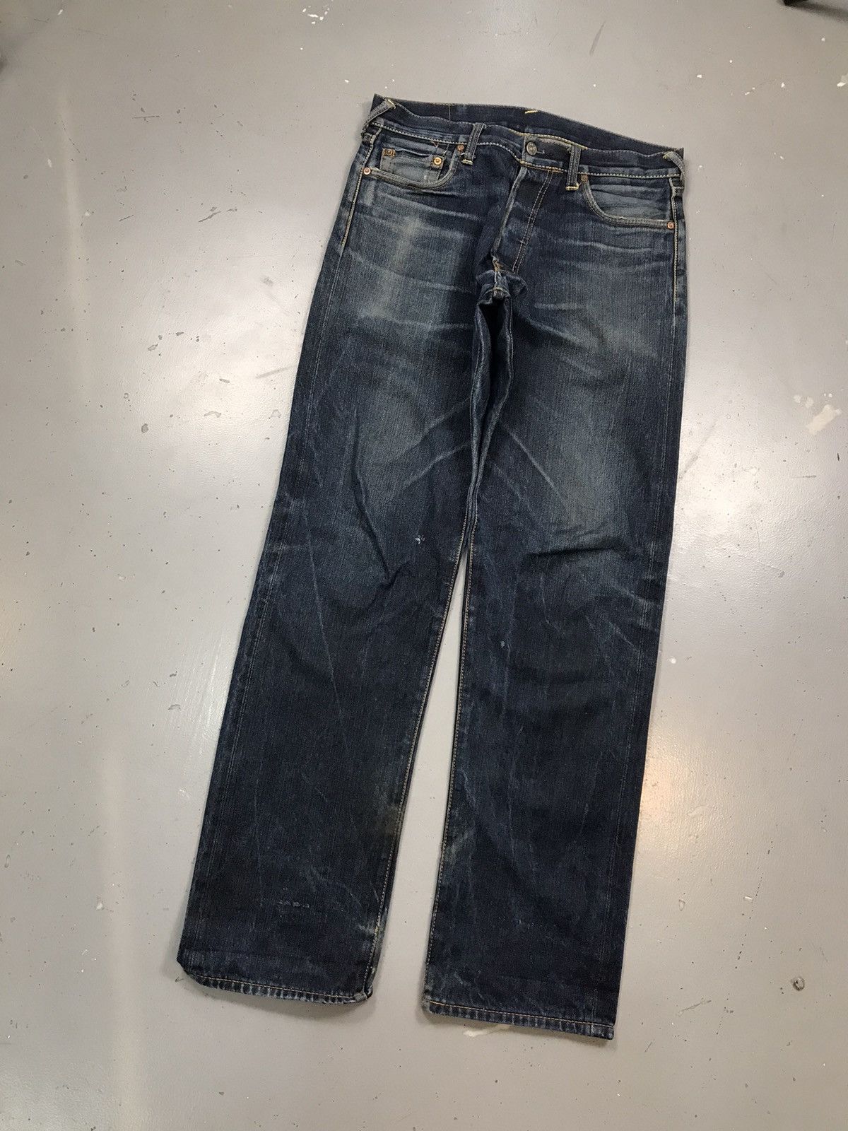 Evisu Rare Vintage Evisu salvage straight fit denim Size US 34 / EU 50 - 4 Thumbnail