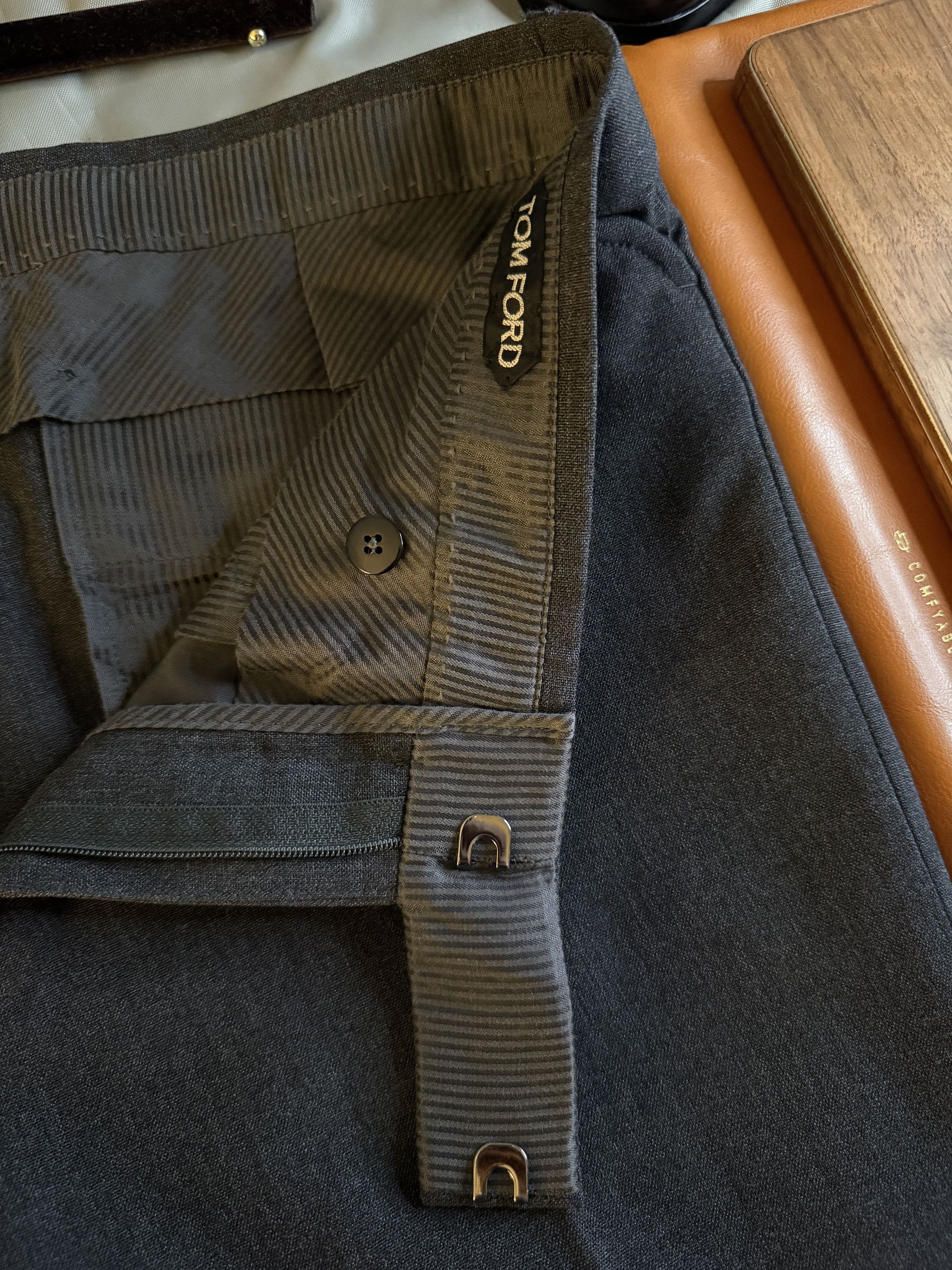 Tom Ford Best Dressed Rare $1,900 w/tax Tom's Personal Favorite Pants Size US 34 / EU 50 - 19 Thumbnail
