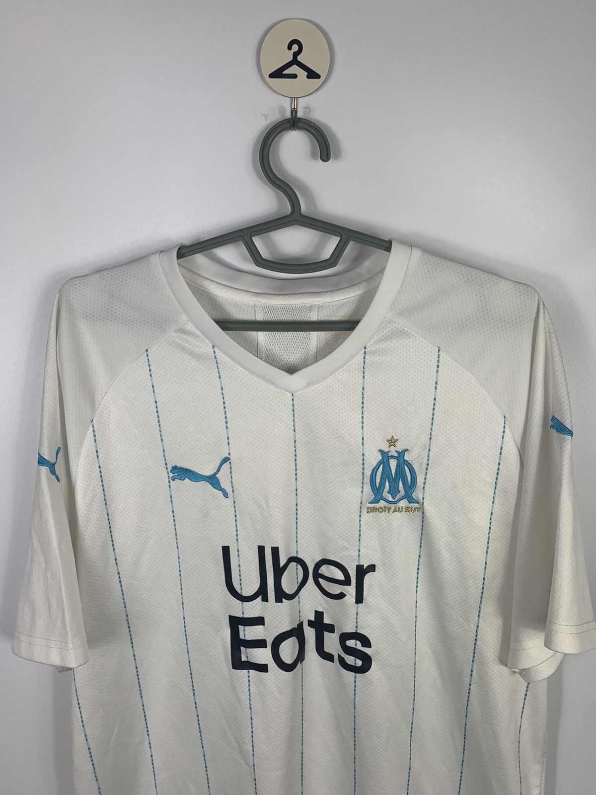 Puma Puma Olympique Marseille 2019/20 Home Jersey #28 Germain Size US XL / EU 56 / 4 - 2 Thumbnail