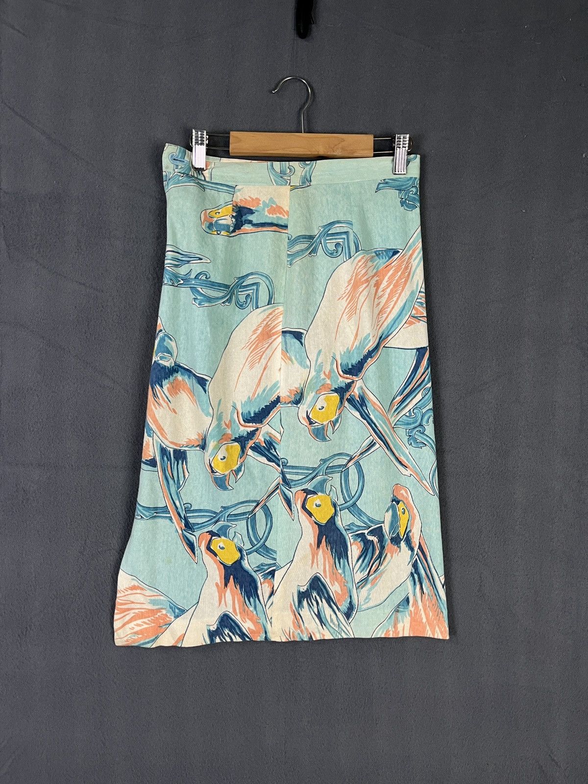 Junko Shimada × Vintage 49 AV Junko Shimada Bird Art High Waist Skirt Size 26" / US 2 / IT 38 - 1 Thumbnail