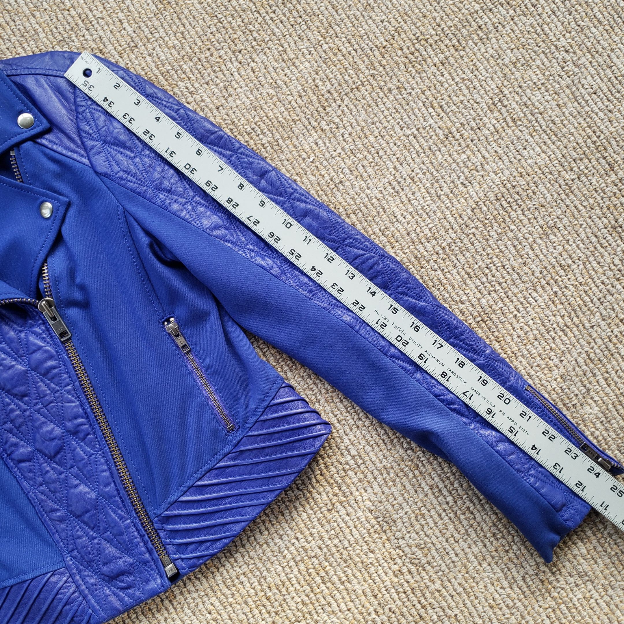Other Catherine Malandrino Yellow Label Motorcycle Jacket Size L / US 10 / IT 46 - 10 Thumbnail