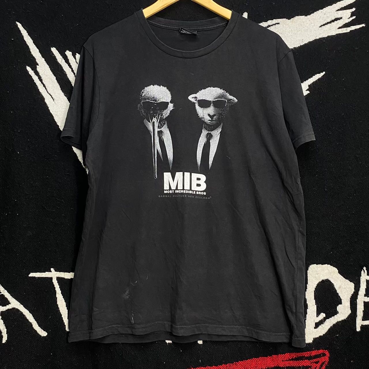 Vintage MIB Most Incredible Bros Global Culture Movie Parody Shirt | Grailed