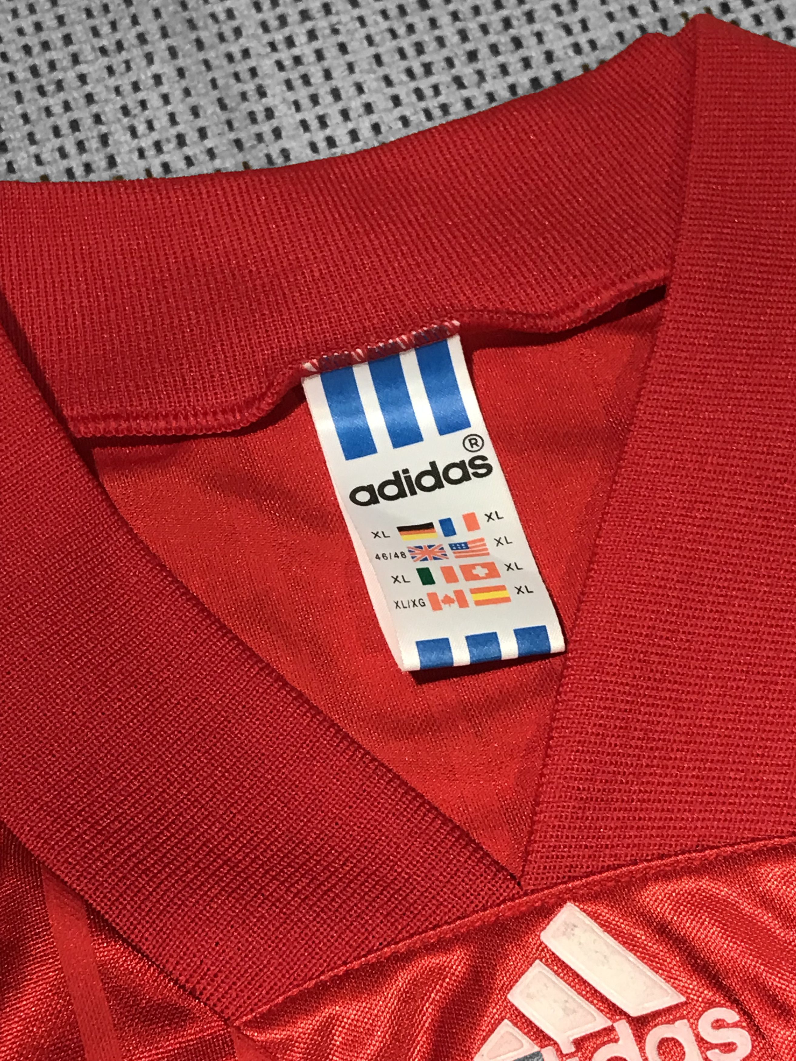 Adidas × Vintage Adidas vintage soccer shirt 92'/93' CIS Russia (XL) Size US XL / EU 56 / 4 - 3 Thumbnail