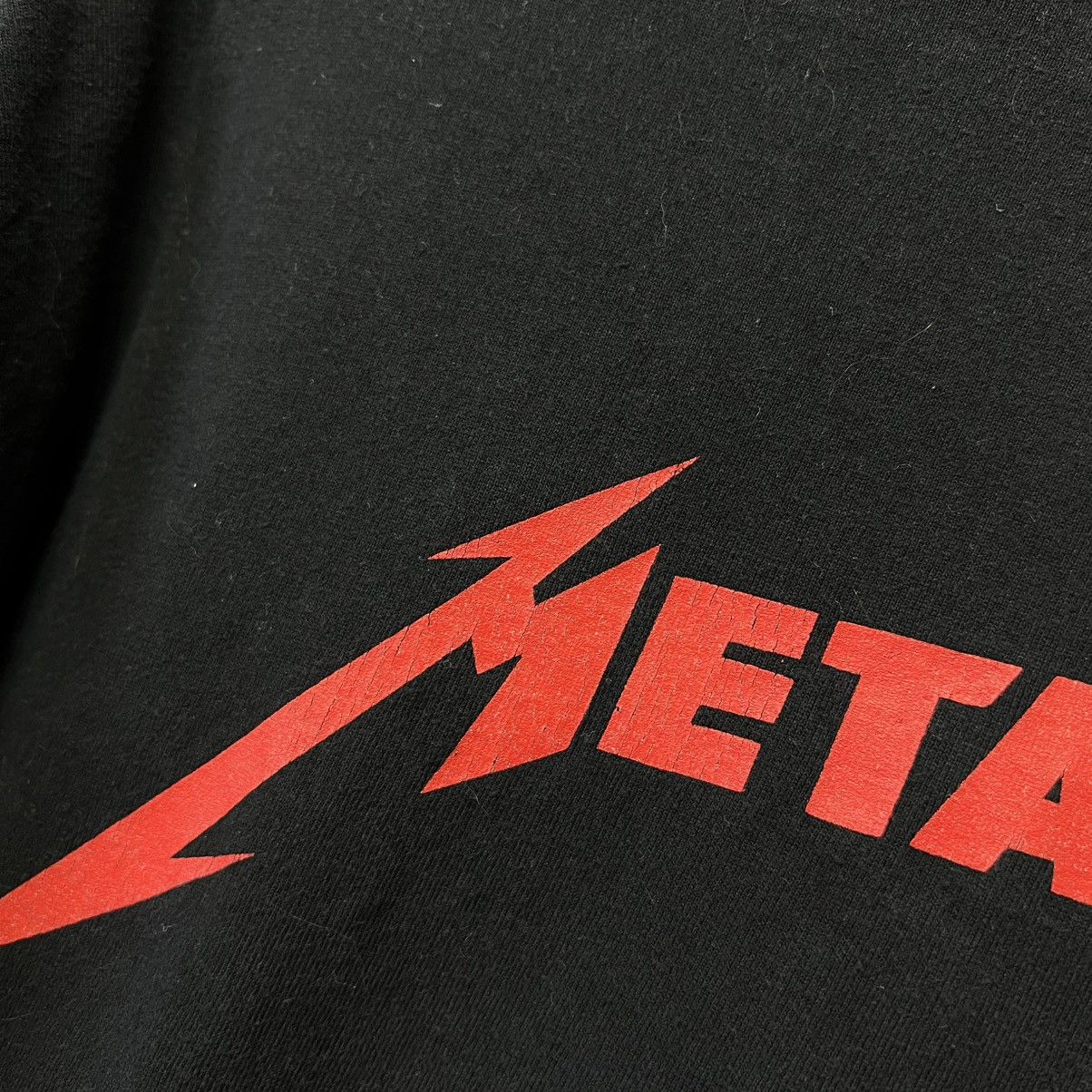 Metallica × Vintage Metallica No Justice For All Rock Band T Shirt Black Size US L / EU 52-54 / 3 - 17 Thumbnail