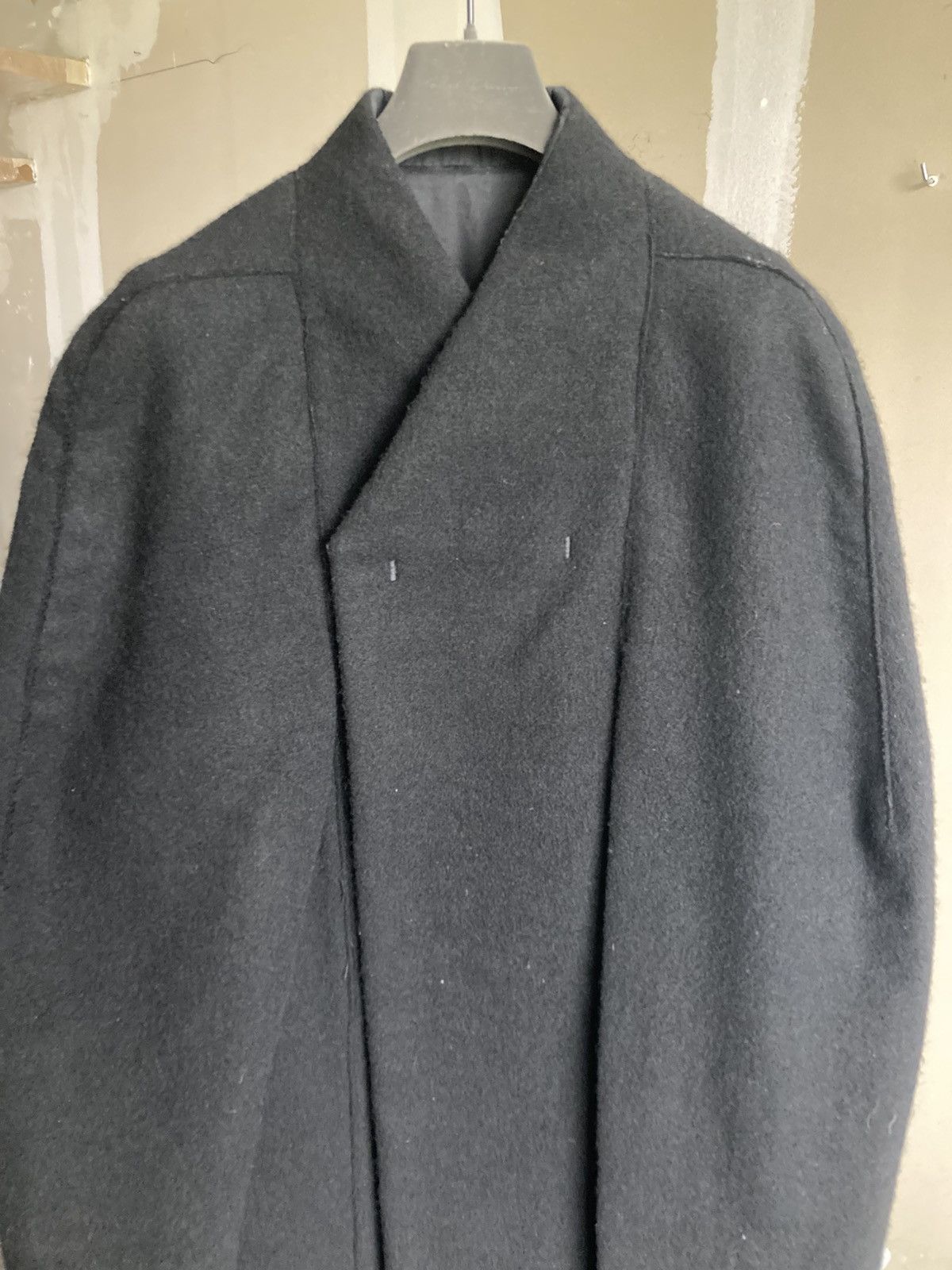 Rick Owens BRAND NEW/Rick Owens Wool Felt Coat Size US M / EU 48-50 / 2 - 2 Thumbnail
