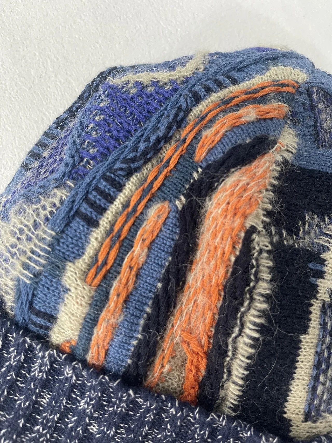Designer × Vintage Handmade Vintage Patchwork Warm Winter Hat Cap Size ONE SIZE - 7 Thumbnail