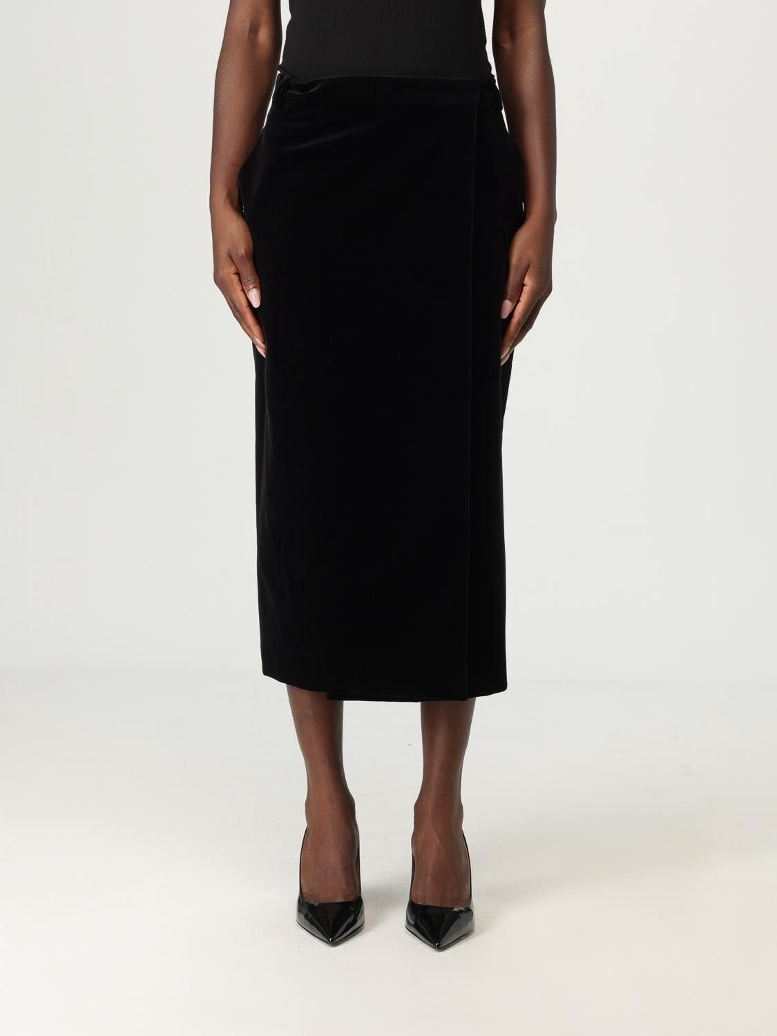 Saint Laurent Skirt Woman Black