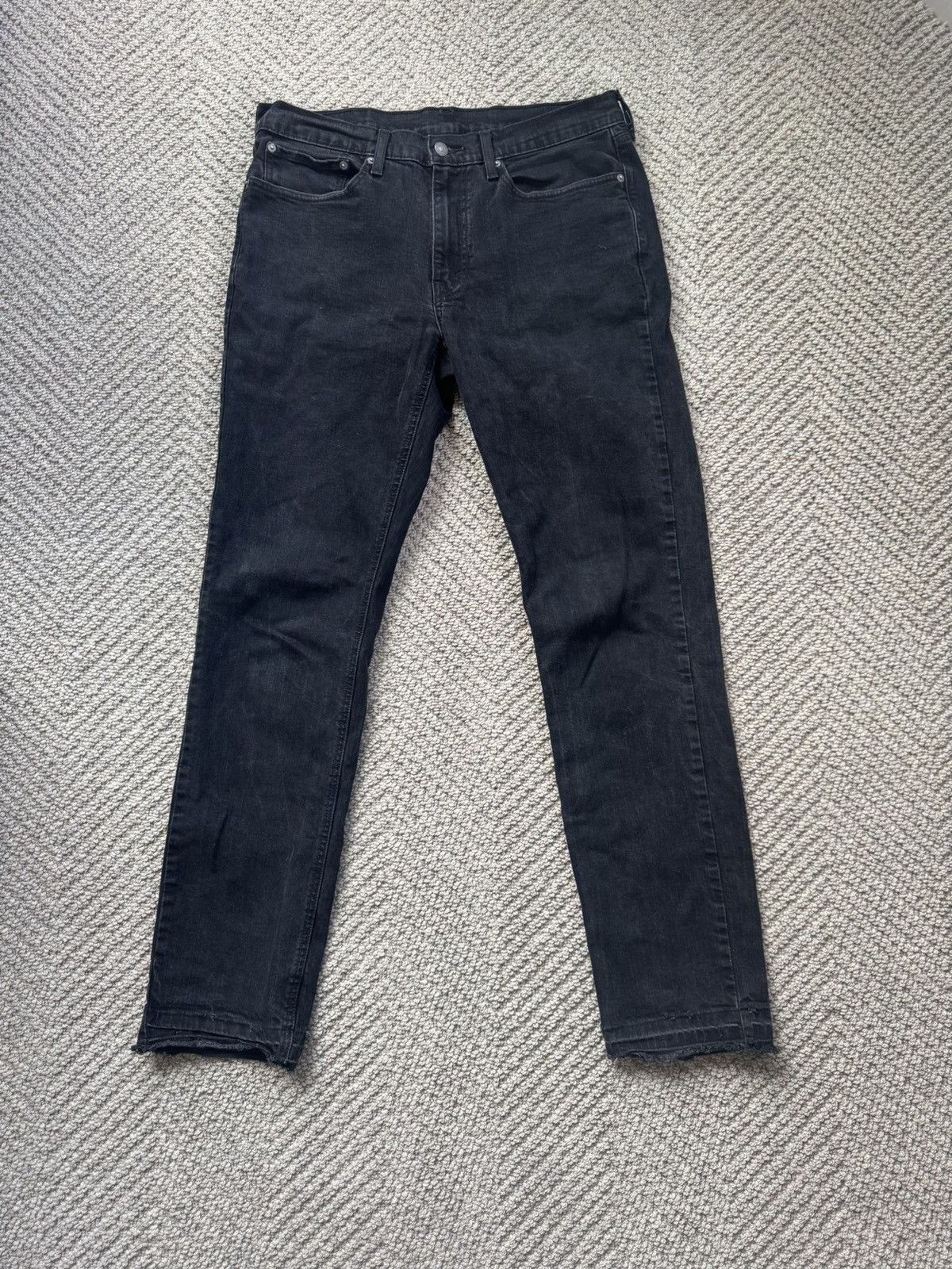 Levi's Vintage Black Distressed Levis Size US 34 / EU 50 - 1 Thumbnail
