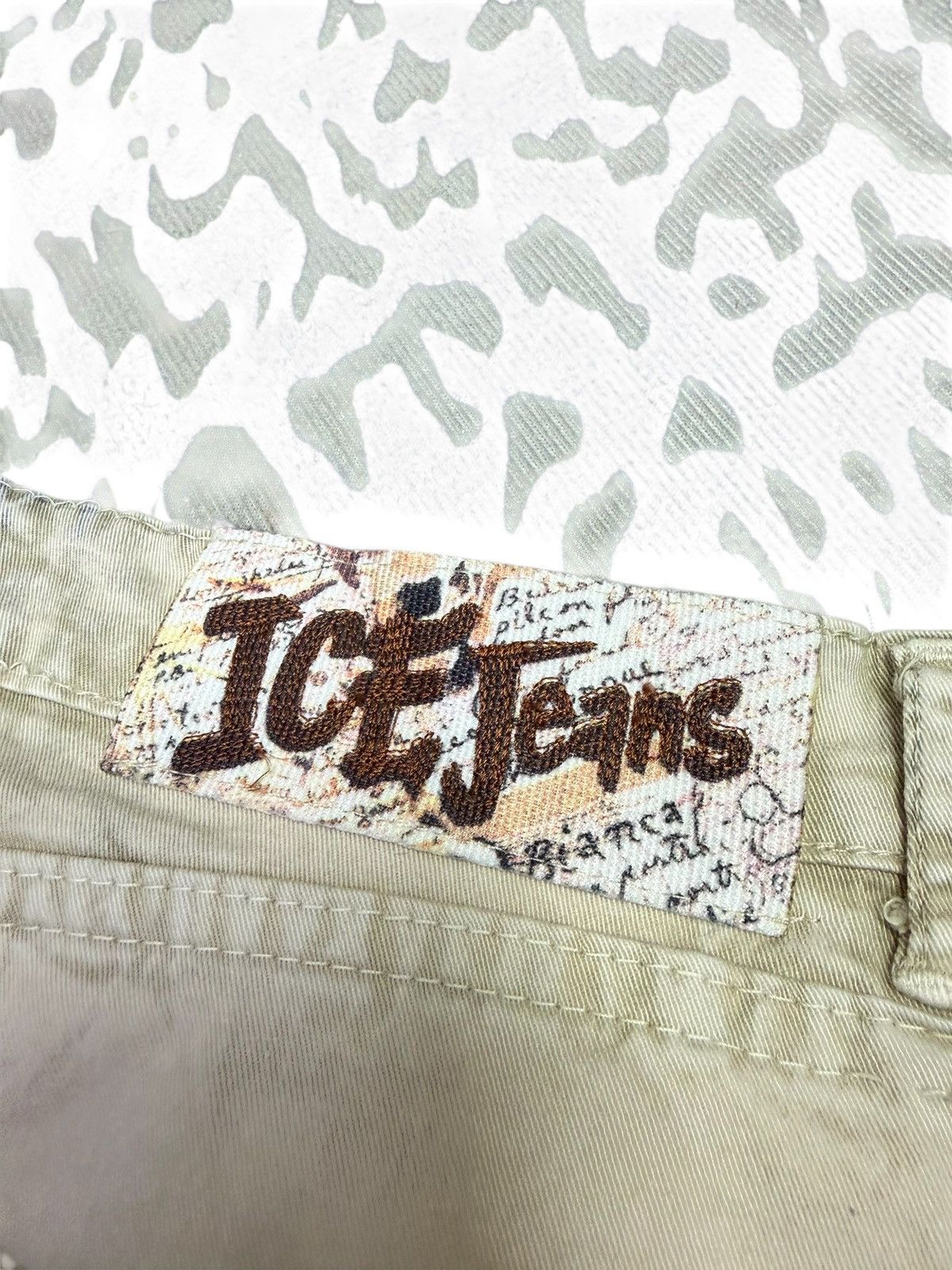 Iceberg Vintage Ice Jeans by Iceberg Italy Strechable Denim Flare Size US 36 / EU 52 - 11 Thumbnail