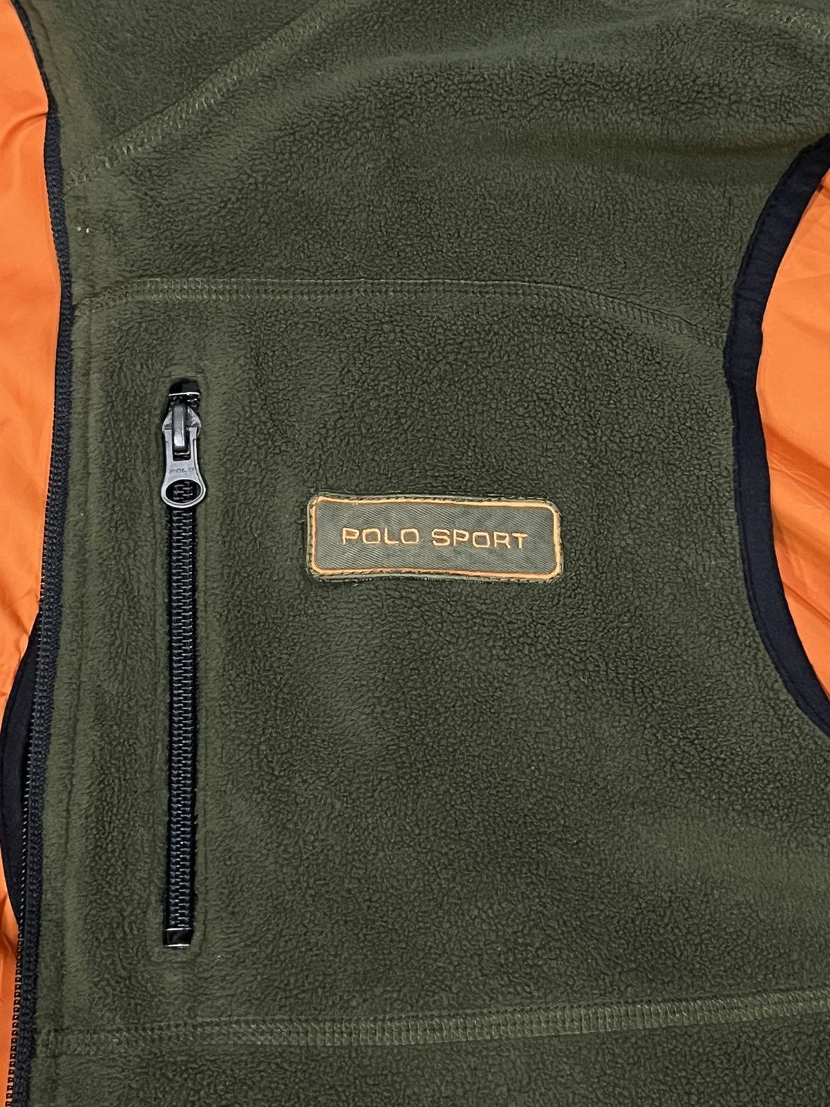 Polo Ralph Lauren 🔥Vintage POLO SPORT RL Polartec Thermal Pro Reversible Vest Size US M / EU 48-50 / 2 - 5 Thumbnail