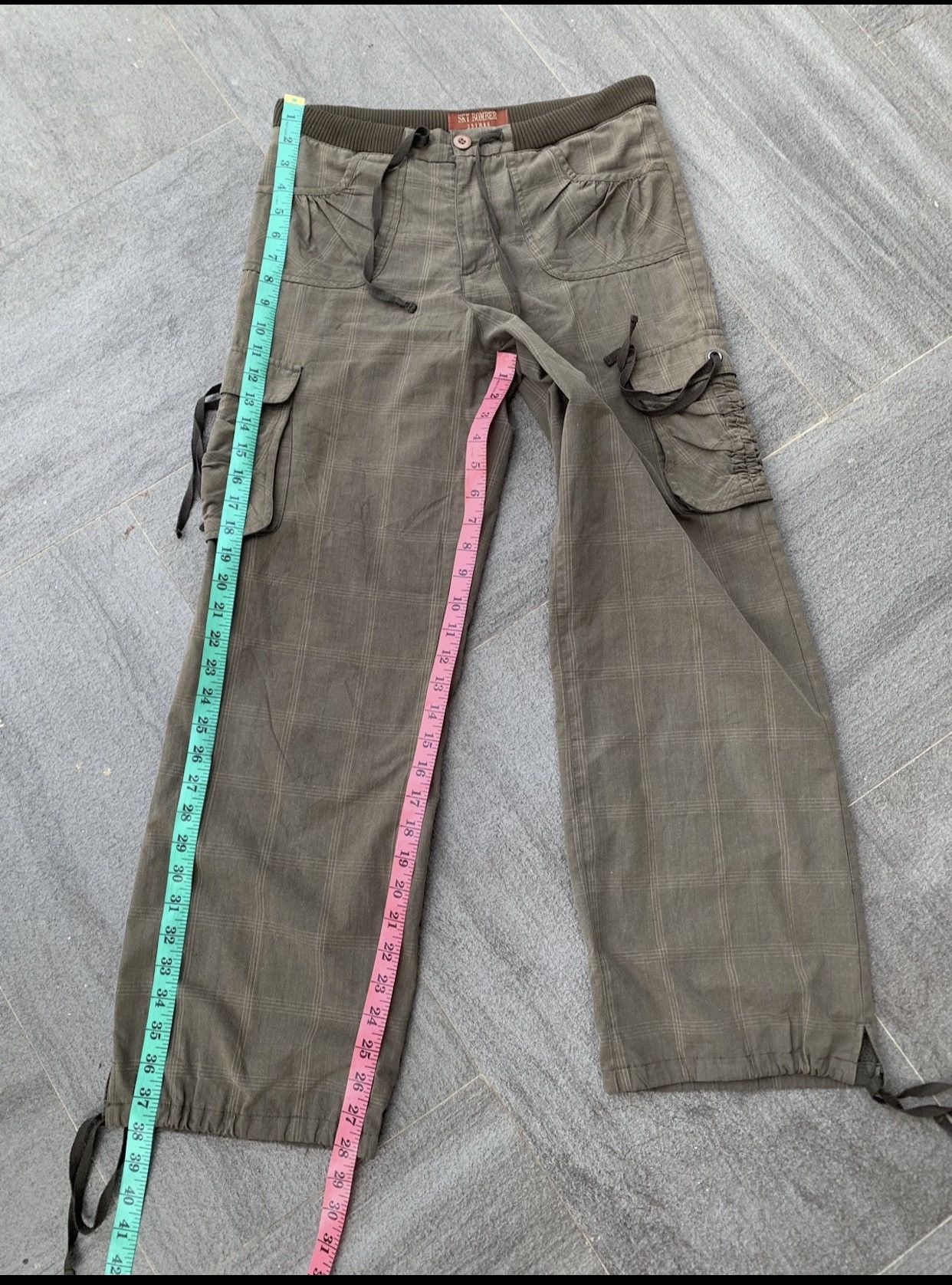 If Six Was Nine Sky Bomber Parachute Cargo Pants Size 31" - 7 Thumbnail