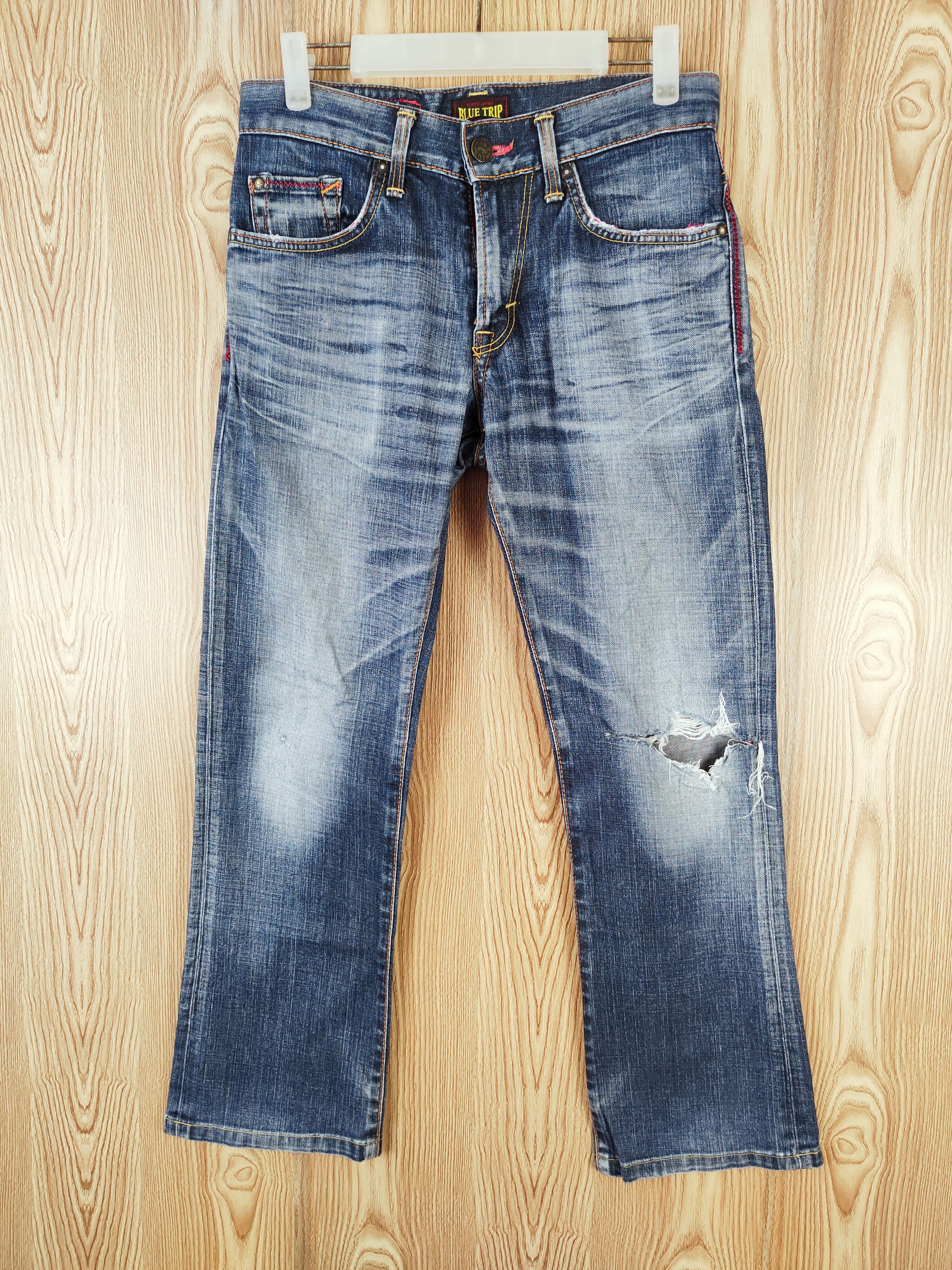 SPECIAL OFFER 💥 Edwin Dark Blue Distressed Ripped Jeans