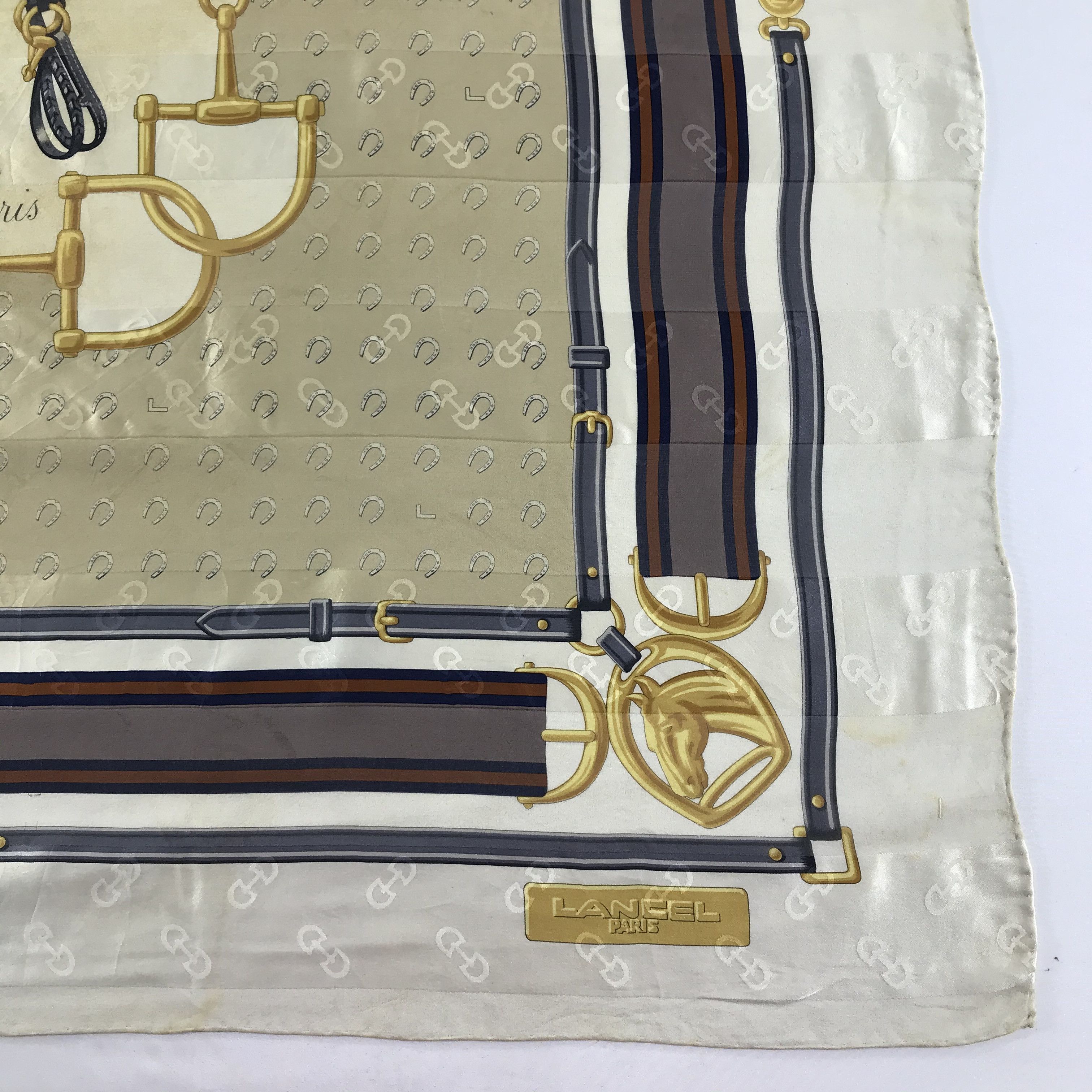 Lancel Vintage Lancel Silk Scarf Size ONE SIZE - 4 Thumbnail