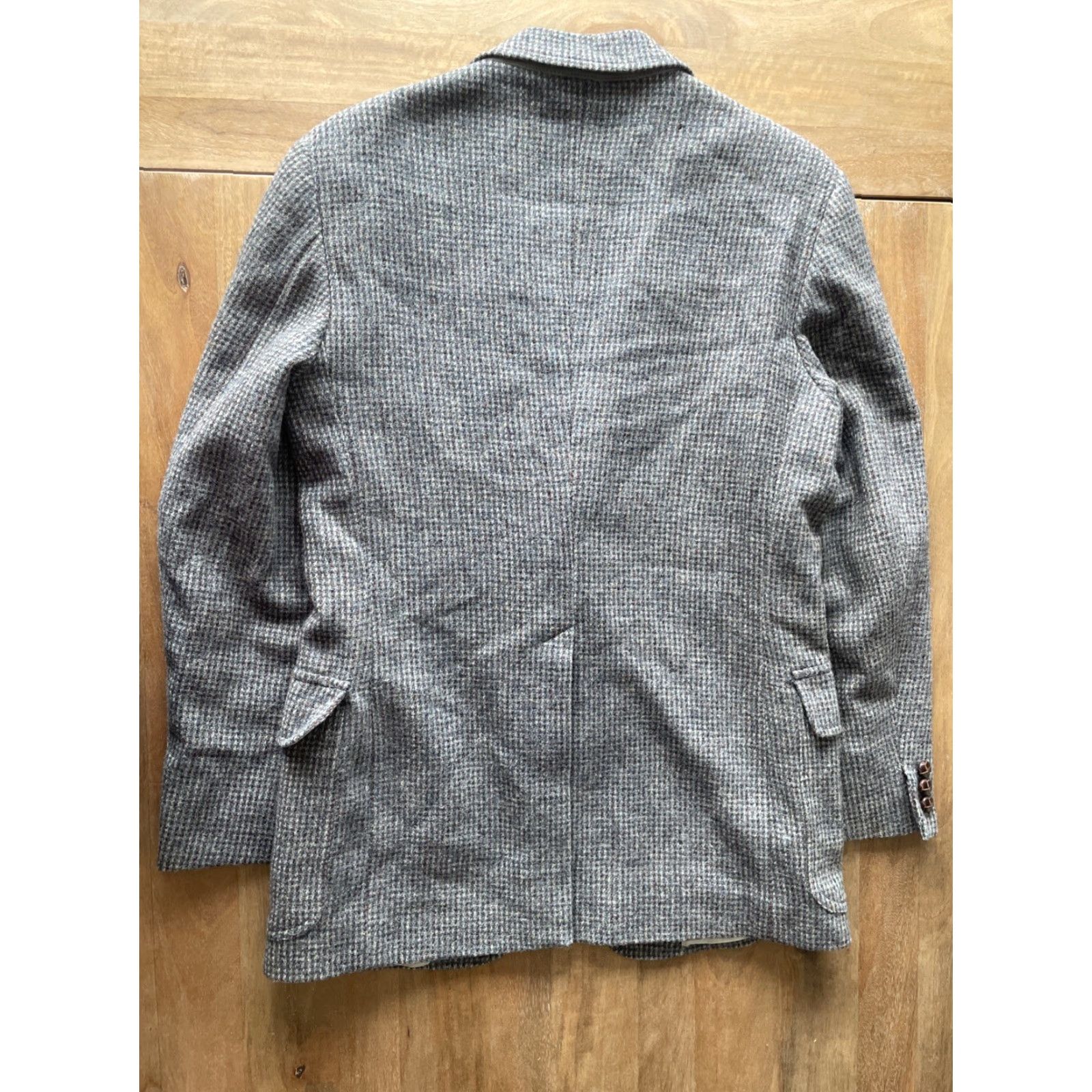 Pendleton VINTAGE Pendleton Donegal Tweed Sport Coat Jacket Men 40R 100% Virgin Wool Gray Size US XXS / EU 40 - 2 Thumbnail