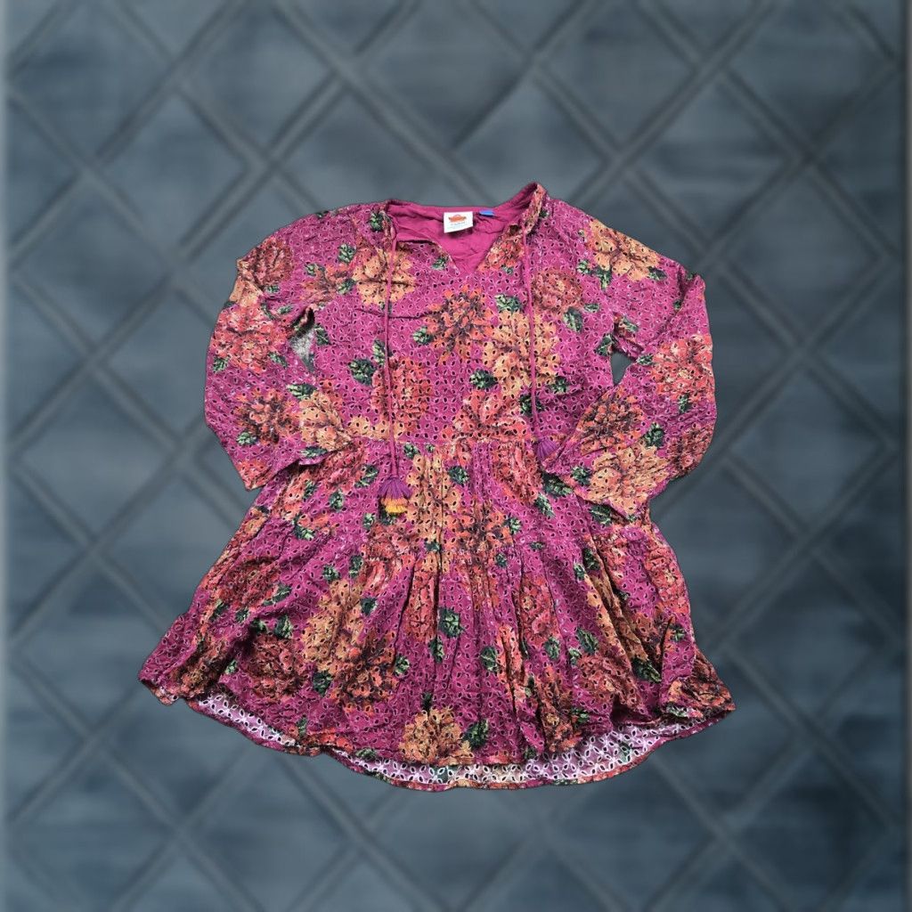 fall dress mini Chic Vintage Floral Peplum Mini Dress for Y2K Summer & Fall