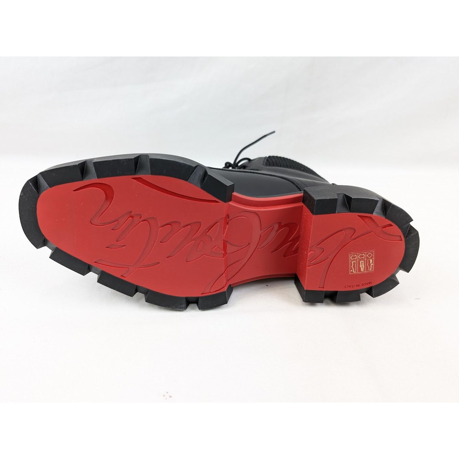 Christian Louboutin o1rshd1 Our Walk Flat Boots in Black Size US 10.5 / EU 43-44 - 10 Thumbnail