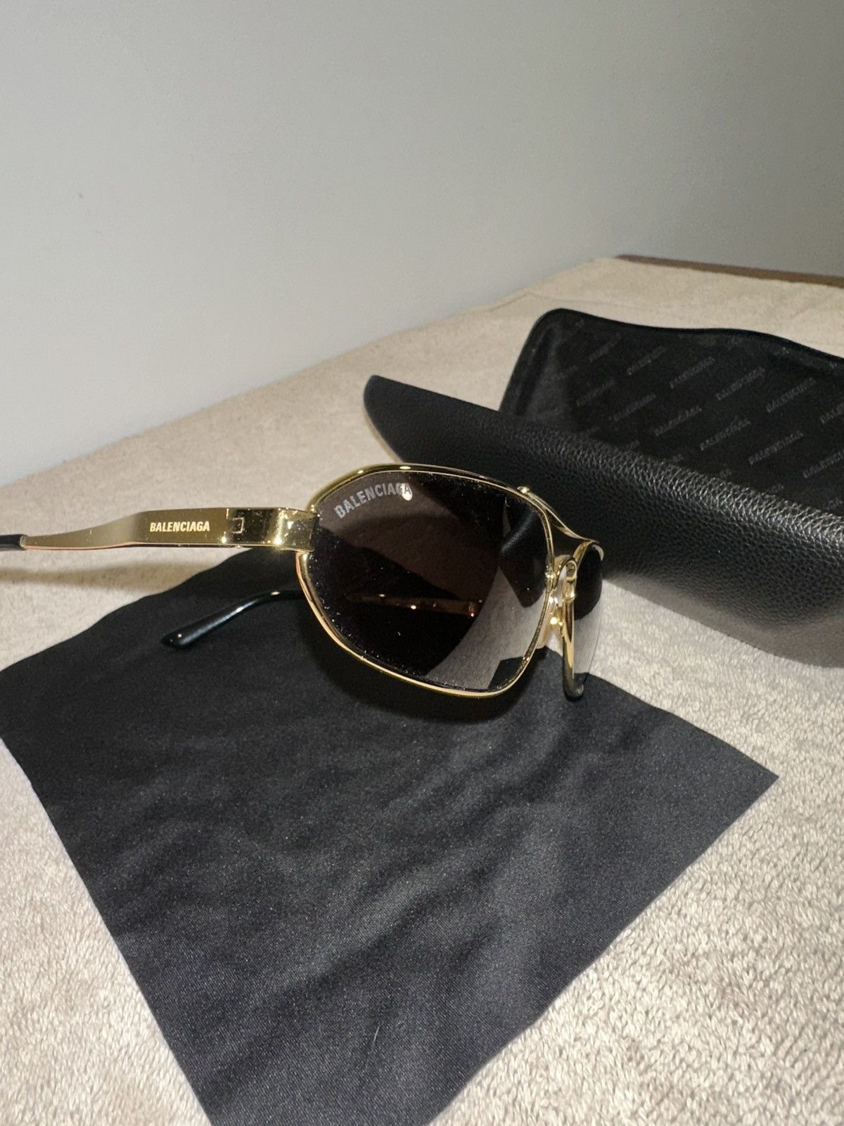 Balenciaga Balenciaga BB0227S Sunglasses Size ONE SIZE - 3 Thumbnail