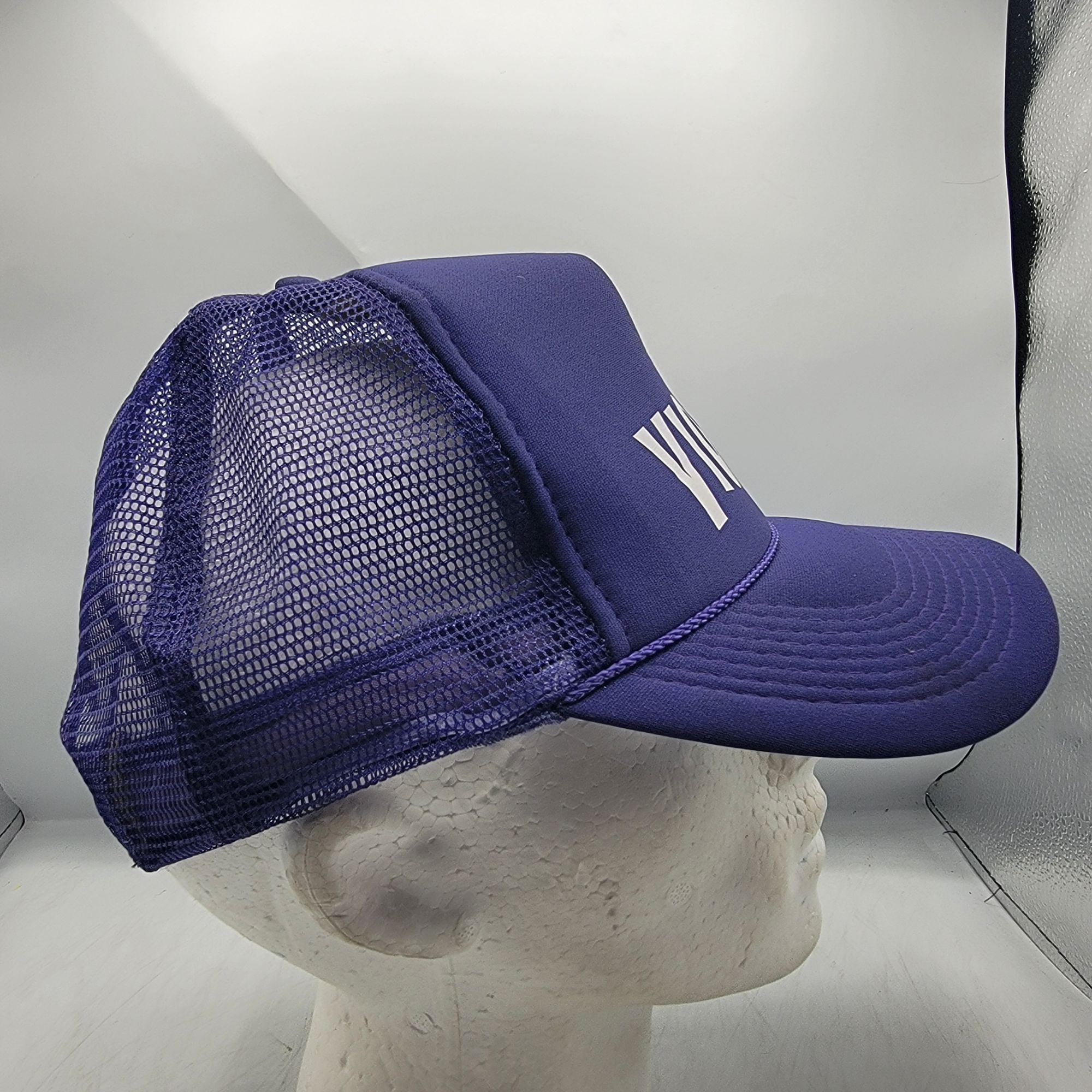 Otto Willy Wonka Violet Adults Purple Trucker Hat Casual Outdoors Size ONE SIZE - 4 Thumbnail