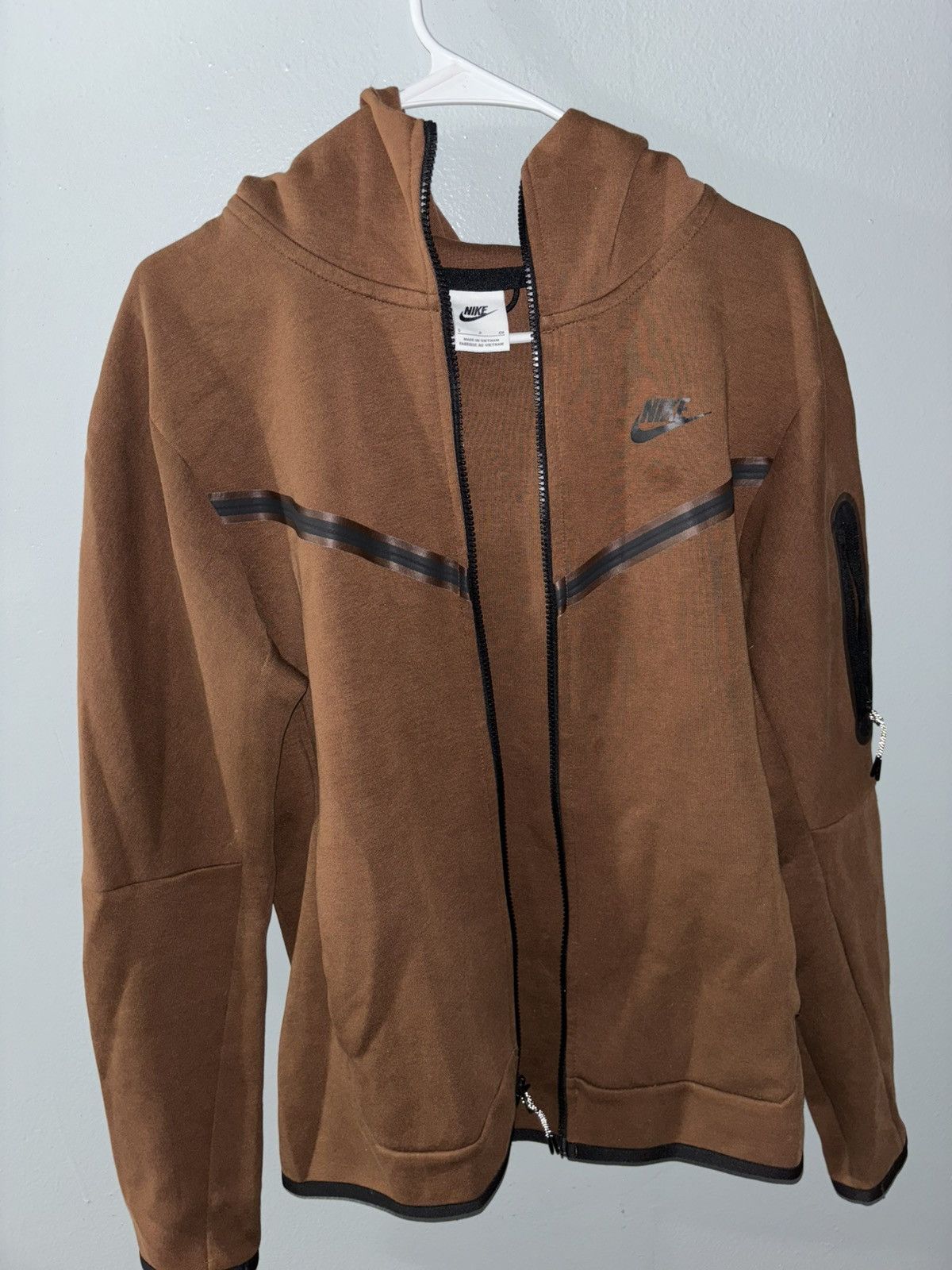 Nike Nike Tech Fleece - Brown Size US S / EU 44-46 / 1 - 1 Thumbnail