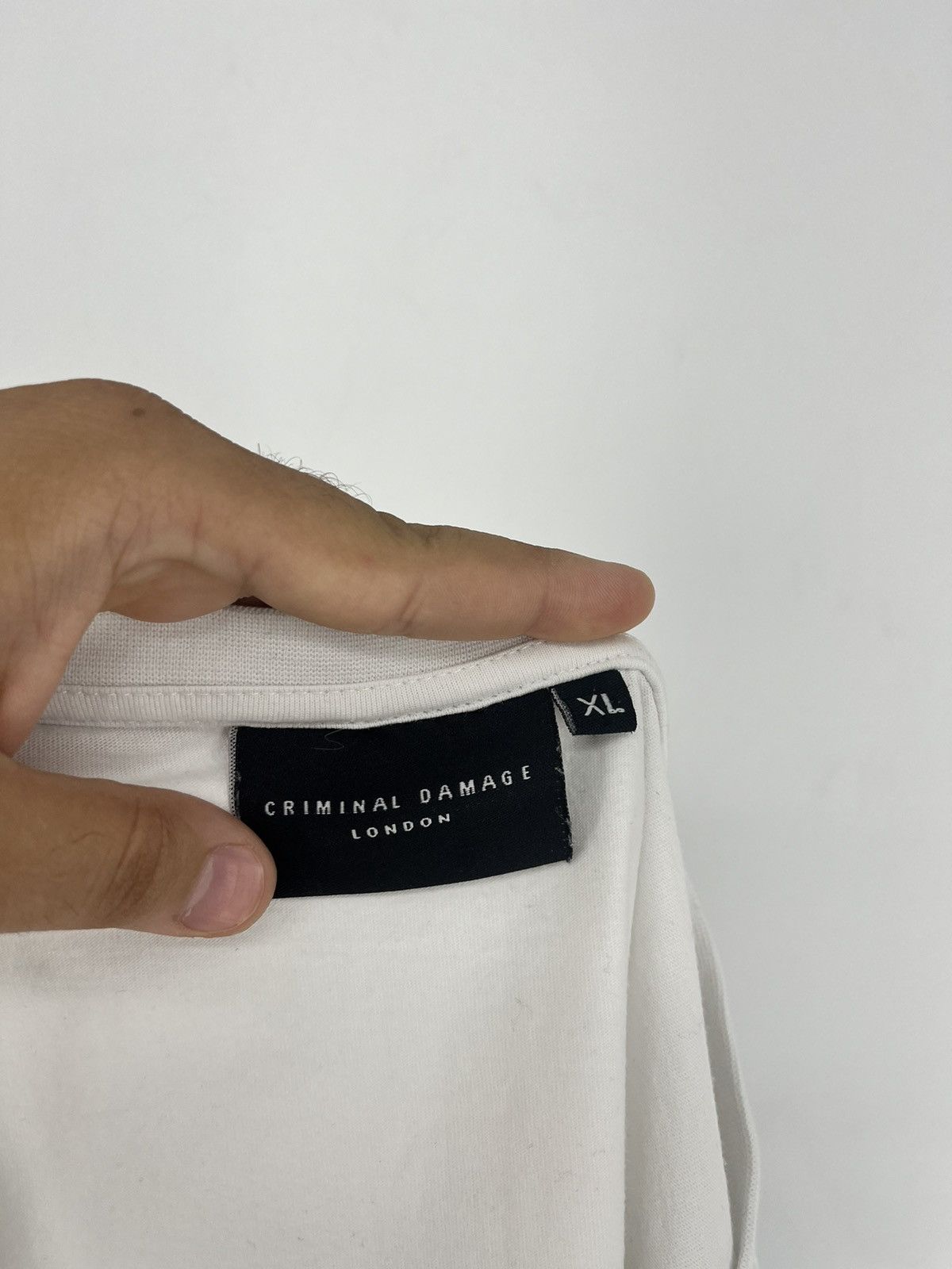 Criminal Damage × Vintage Vintage Criminal Damage London World Tour Streetwear Style Size US XL / EU 56 / 4 - 8 Thumbnail