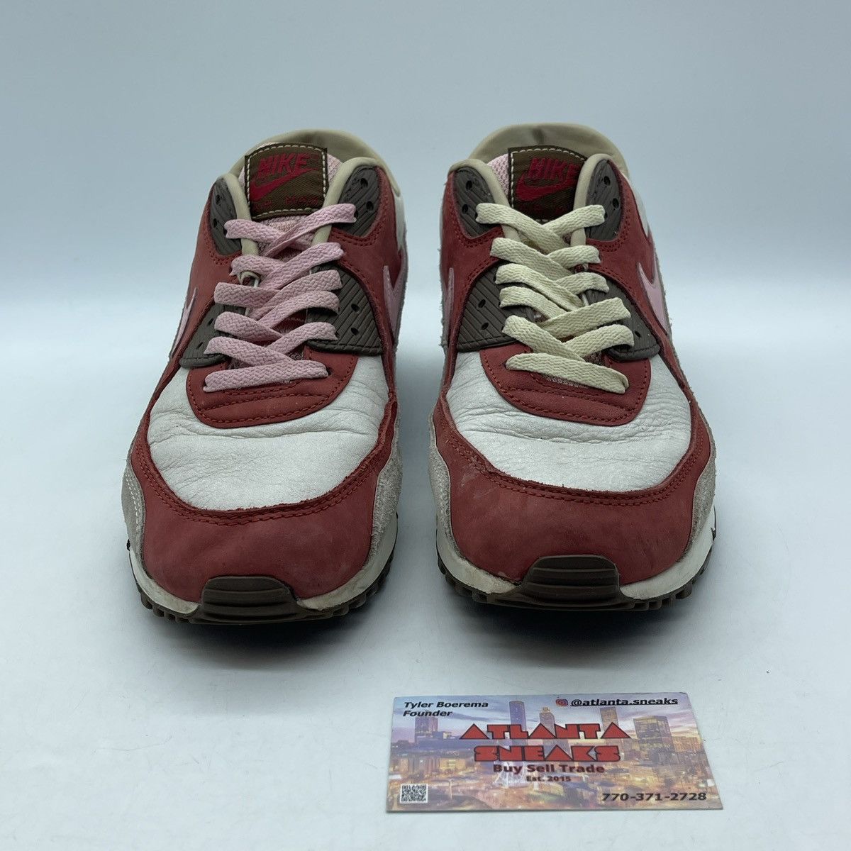 Nike Dqm x air max 90 bacon Size US 9.5 / EU 42-43 - 2 Thumbnail
