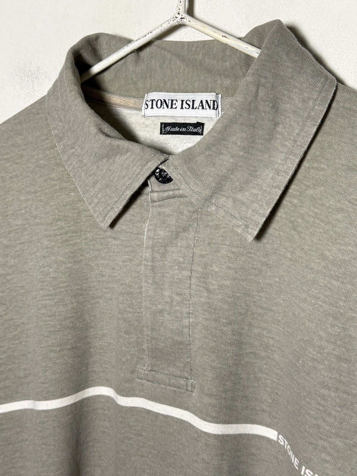 Stone Island stone island y2k logo polo Size US L / EU 52-54 / 3 - 3 Thumbnail