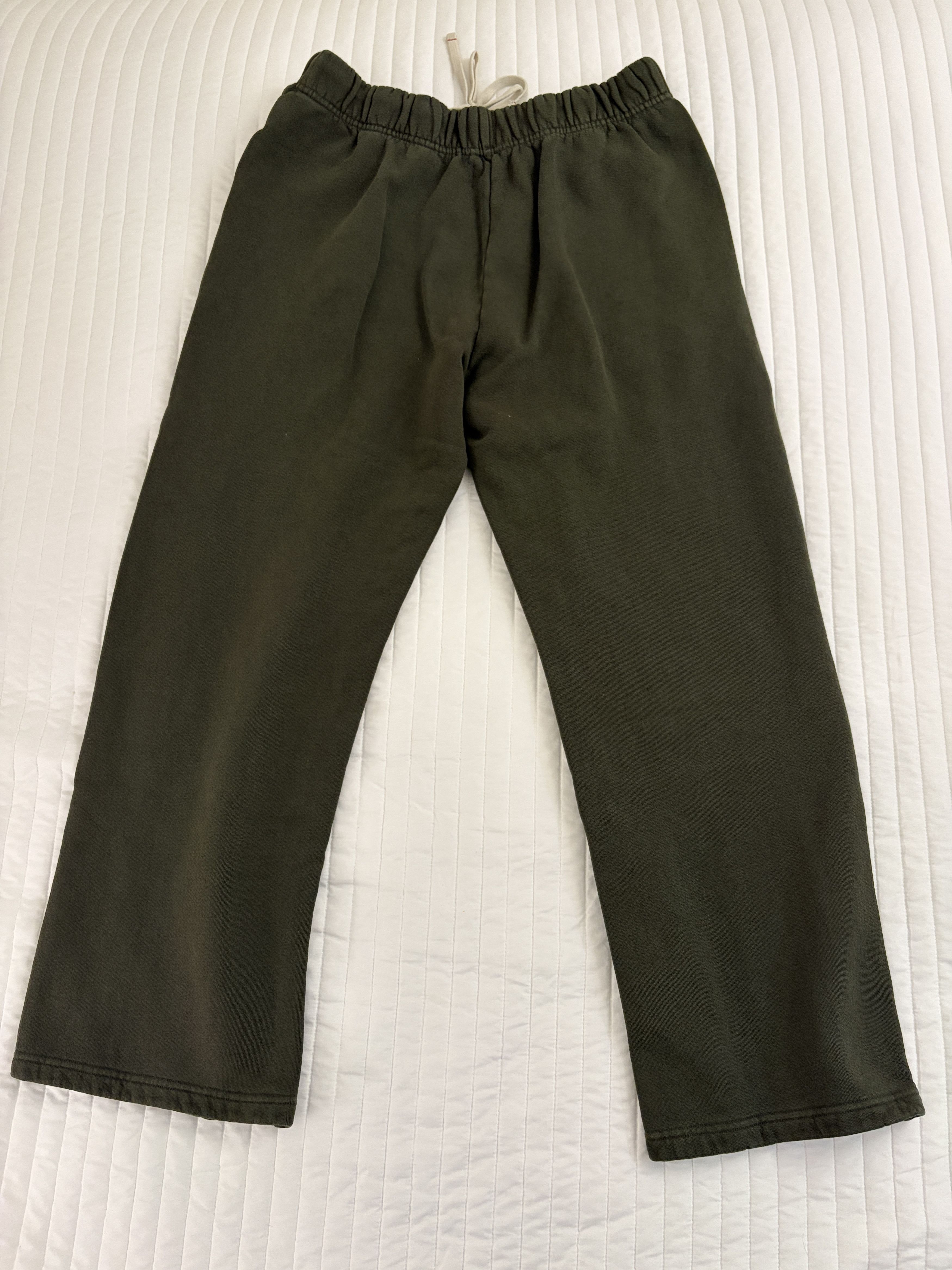 Les Tien Khaki Heavyweight Classic Sweatpants Size US 38 / EU 54 - 3 Thumbnail