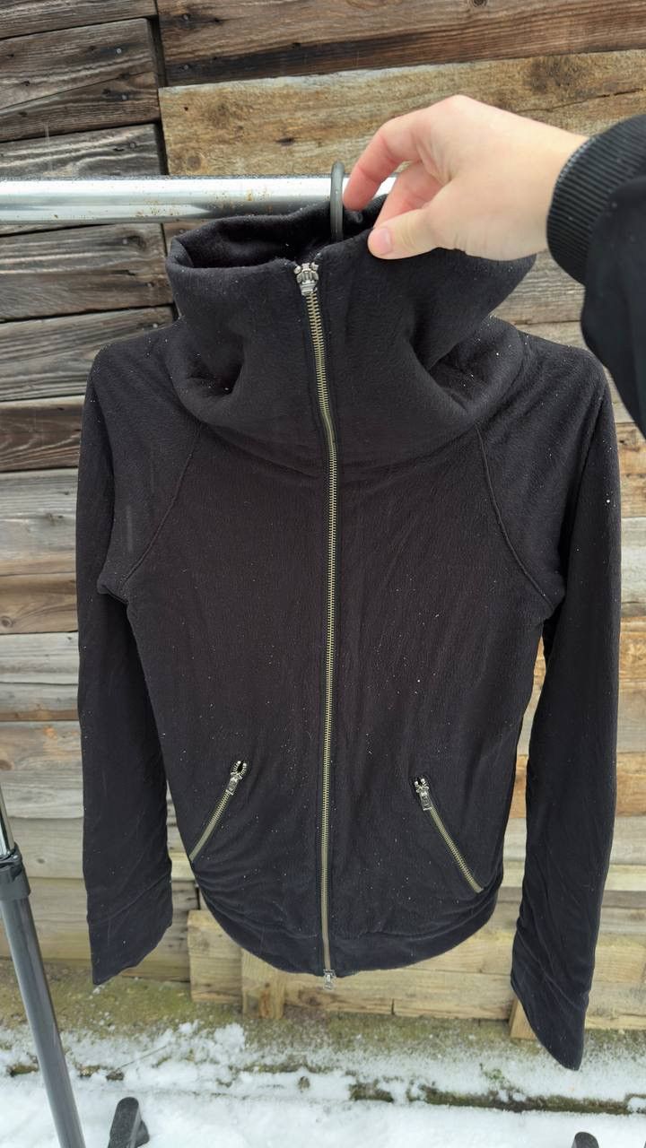 Le Grande Bleu (L.G.B.) Le Grande Bleu Fleece Agnora zip sweatshirt Rick Owens Size US S / EU 44-46 / 1 - 11 Thumbnail