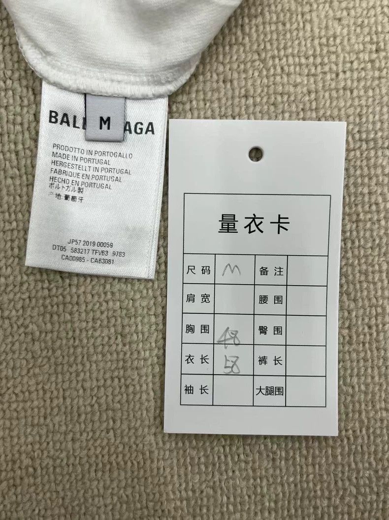 Balenciaga Balenciaga Signature Letter Logo Short Sleeve T-Shirt Size M / US 6-8 / IT 42-44 - 4 Thumbnail