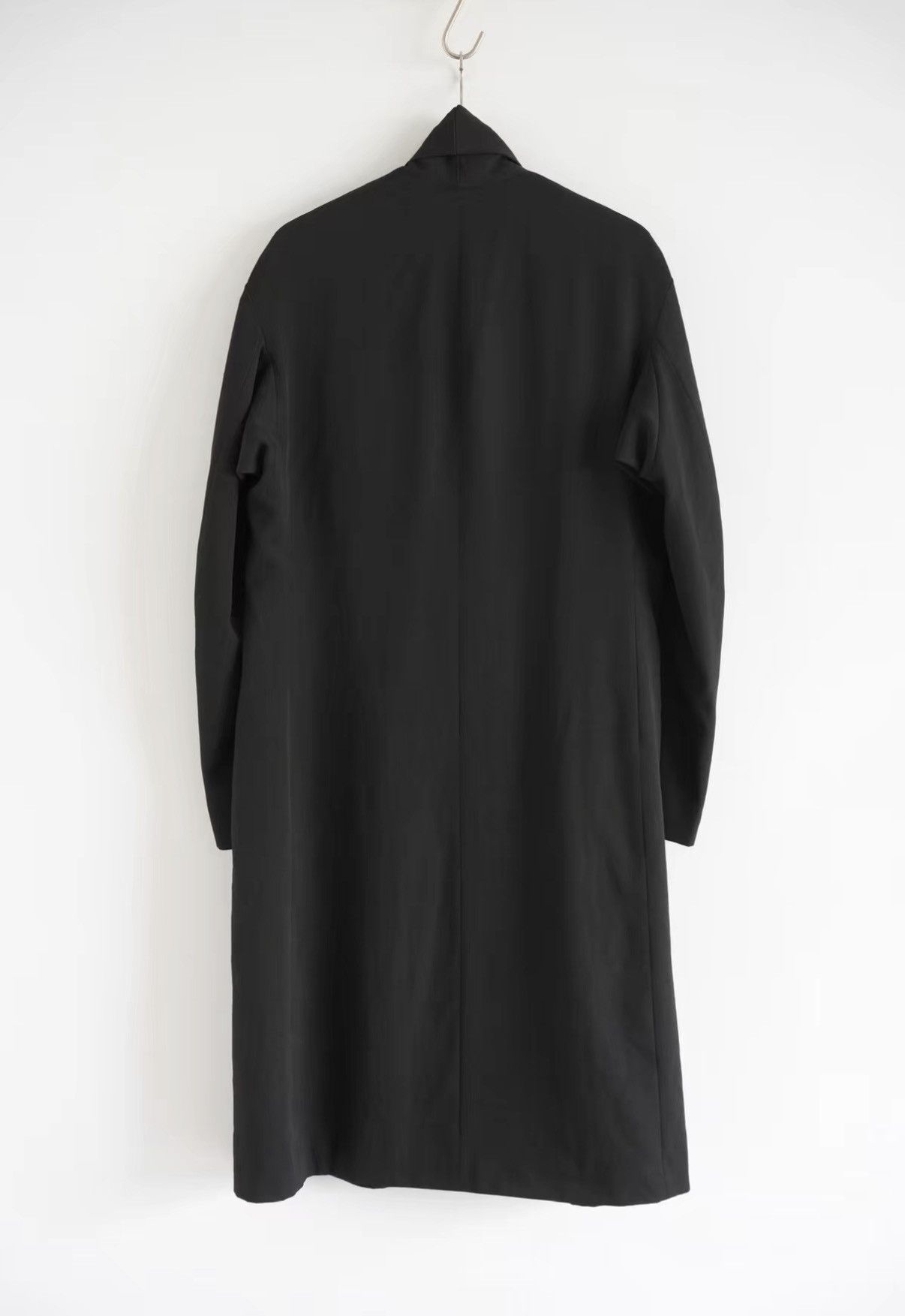 Yohji Yamamoto Yohji Yamamoto 17AW Worker Discharge-Print Scarf Coat J4 Size US S / EU 44-46 / 1 - 2 Thumbnail