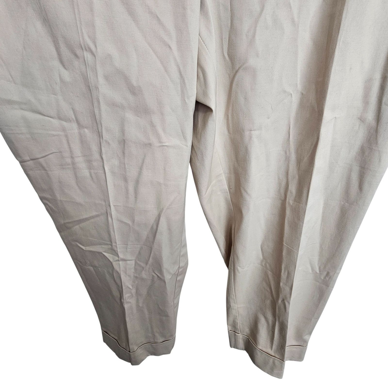 Ann Taylor Ann Taylor Womens The Crop Curvy Fit Trouser Pants Sz 10 Size 32" / US 10 / IT 46 - 3 Thumbnail