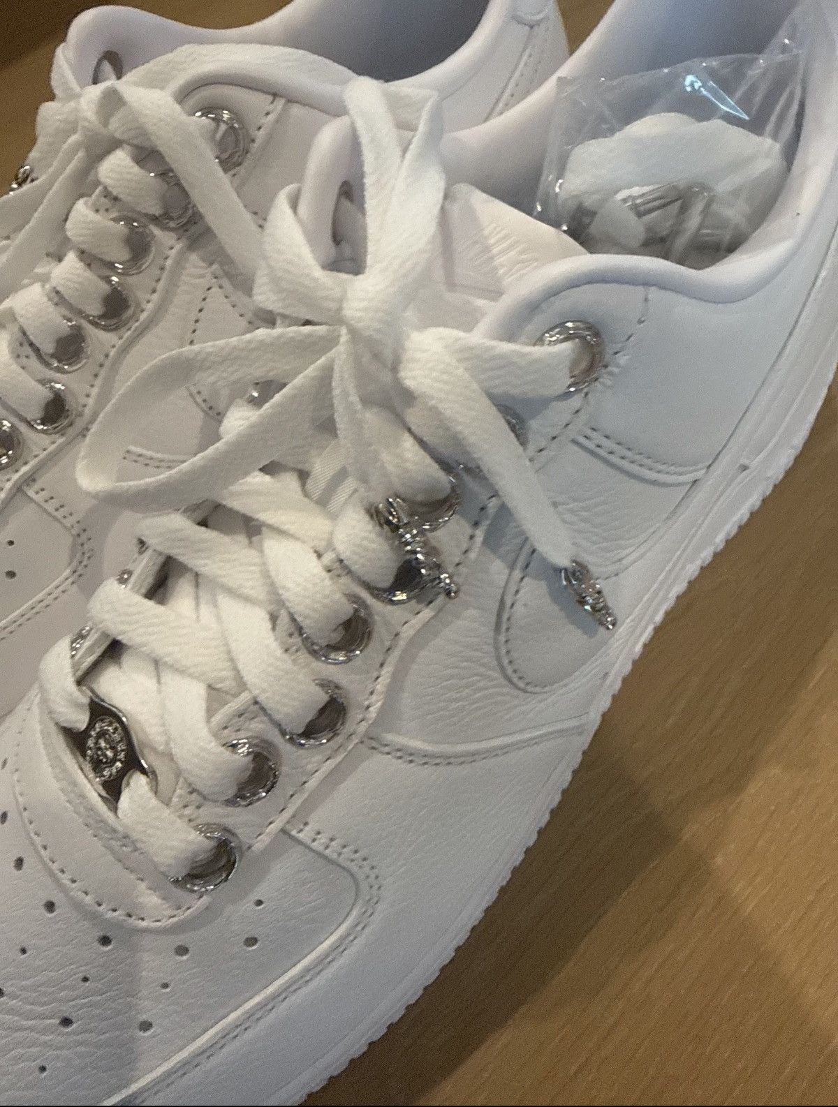 Chrome Hearts × NOCTA × Nike Chrome Hearts X Nocta Unreleased F&F Air Force 1 Size US 11.5 / EU 44-45 - 5 Thumbnail
