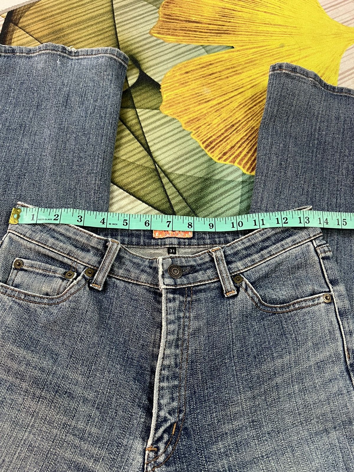 If Six Was Nine × Japanese Brand WOW JEANS FLARE MADE IN JAPAN VERY NICE Size US 27 - 8 Thumbnail