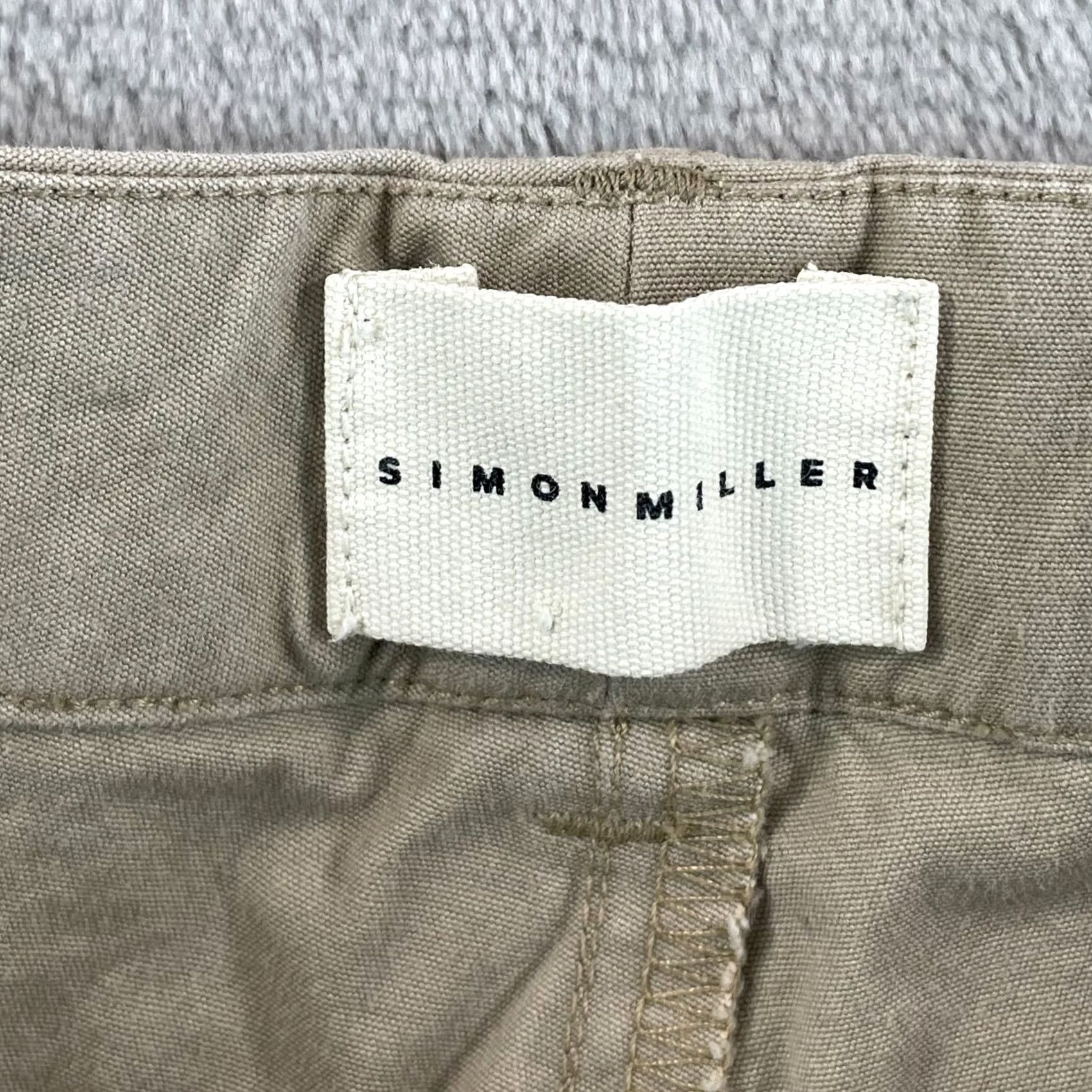 Simon Miller Simon Miller Chino Pants Men 34x32 Beige Straight Leg Designer Office Casual Jeans Size US 34 / EU 50 - 2 Thumbnail