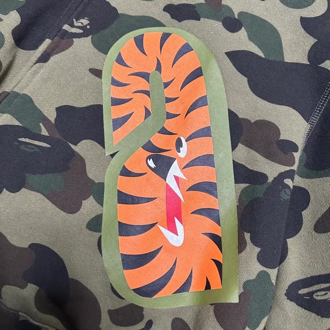 Bape COLOR CAMO SHARK FULL ZIP HOODIE Size US XXL / EU 58 / 5 - 7 Thumbnail