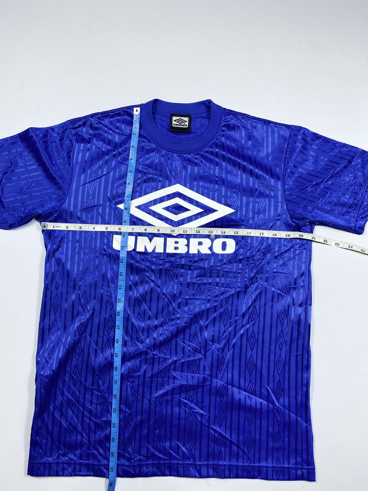 Umbro × Vintage Vintage Umbro Jersey Big Logo Blue Size US M / EU 48-50 / 2 - 7 Thumbnail