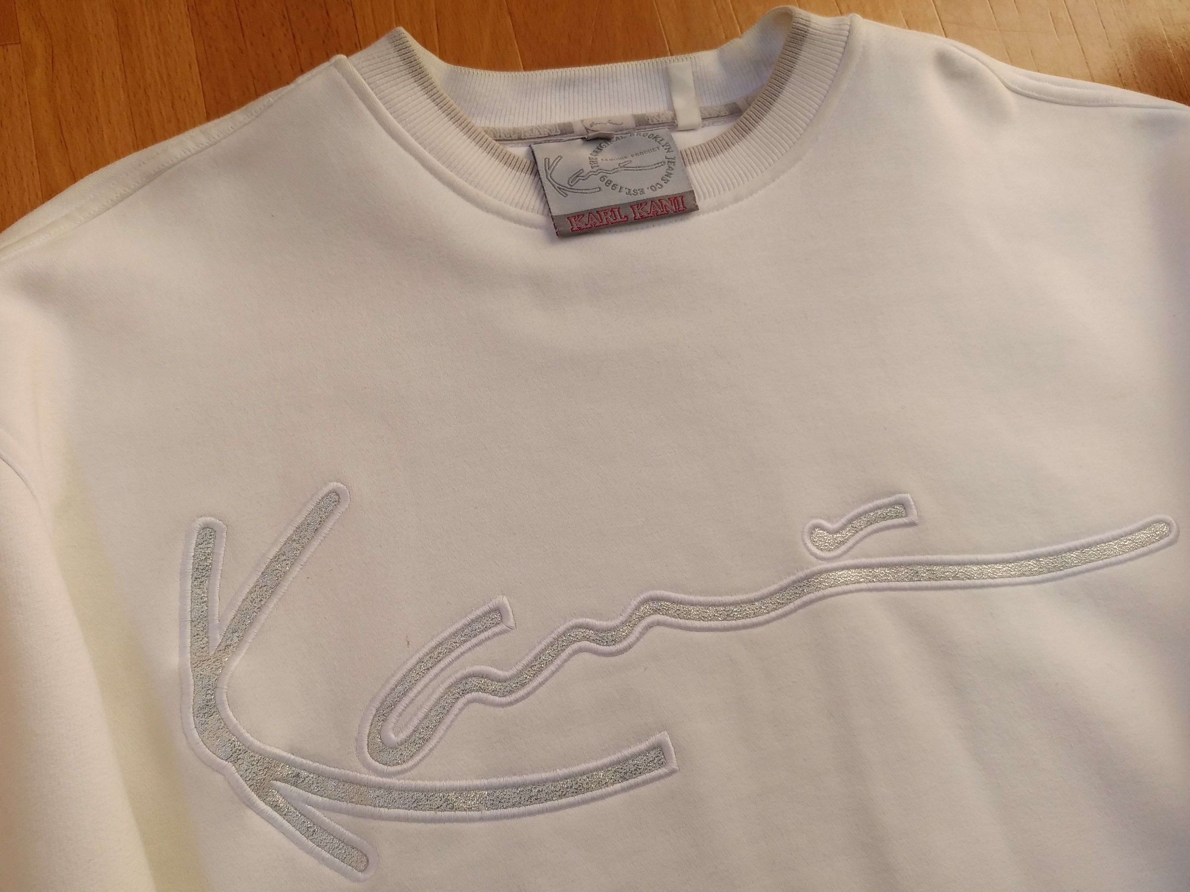 Karl Kani KARL KANI sweatshirt, vintage 90s hip hop, skater size L Size US L / EU 52-54 / 3 - 14 Thumbnail