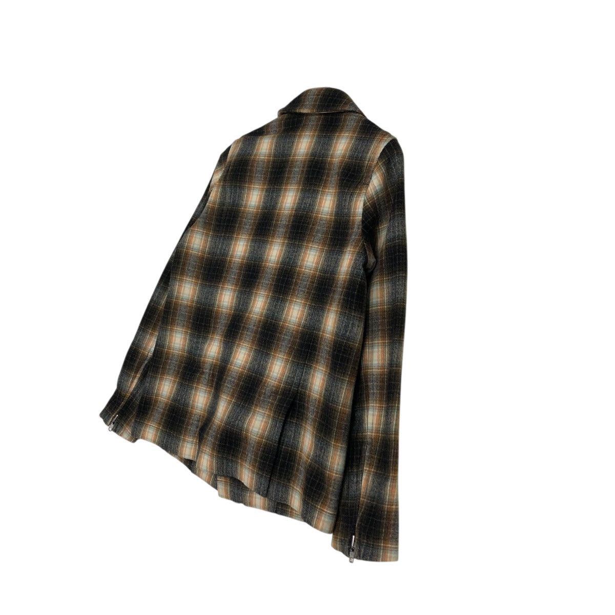 Final Home 🔥VINTAGE WOOL JACKET FINAL HOME ISSEY MIYAKE TARTAN DESIGN Size US XS / EU 42 / 0 - 12 Thumbnail
